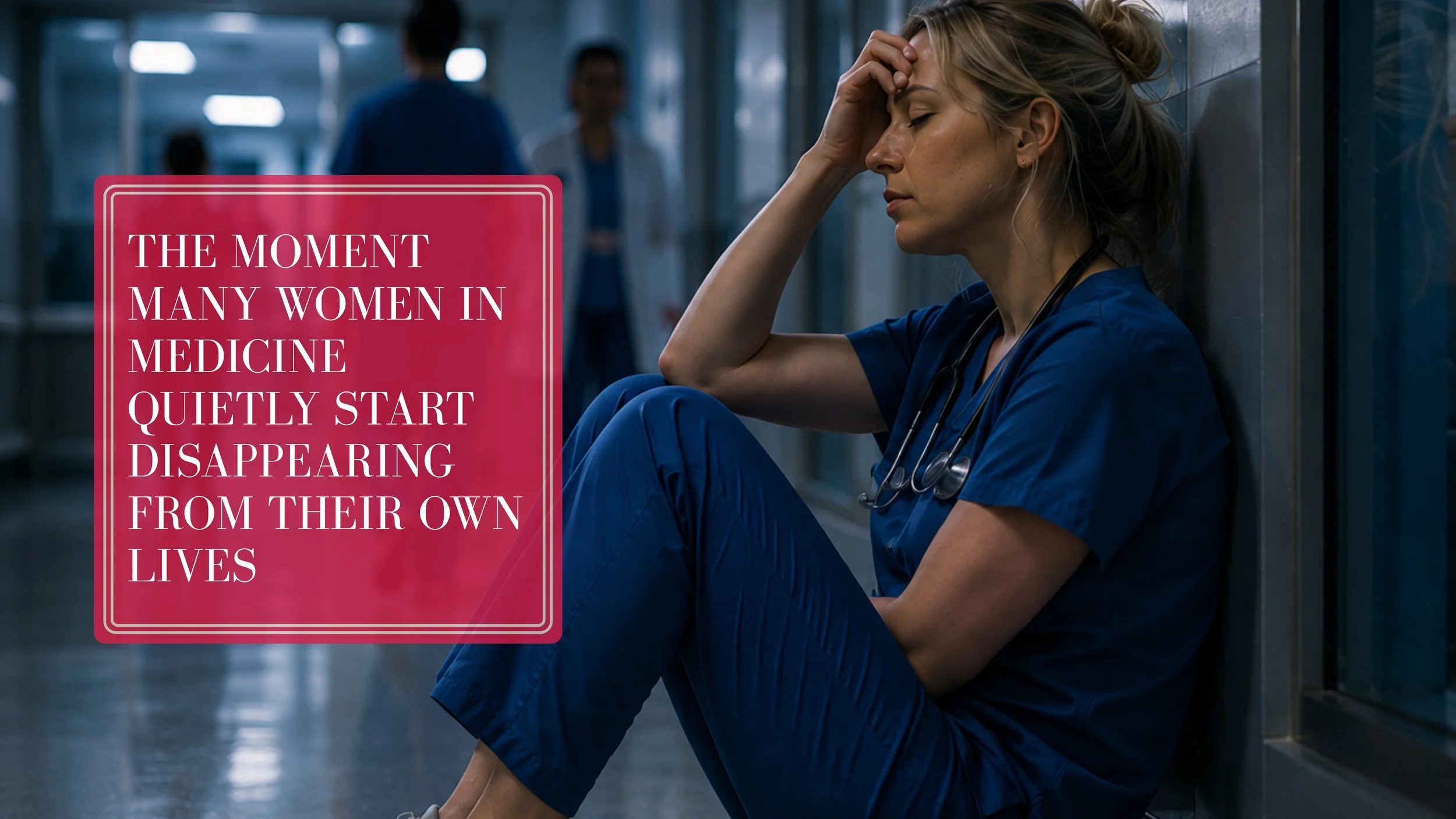 The Moment Many Women in Medicine Quietly Start Disappearing From Their Own Lives