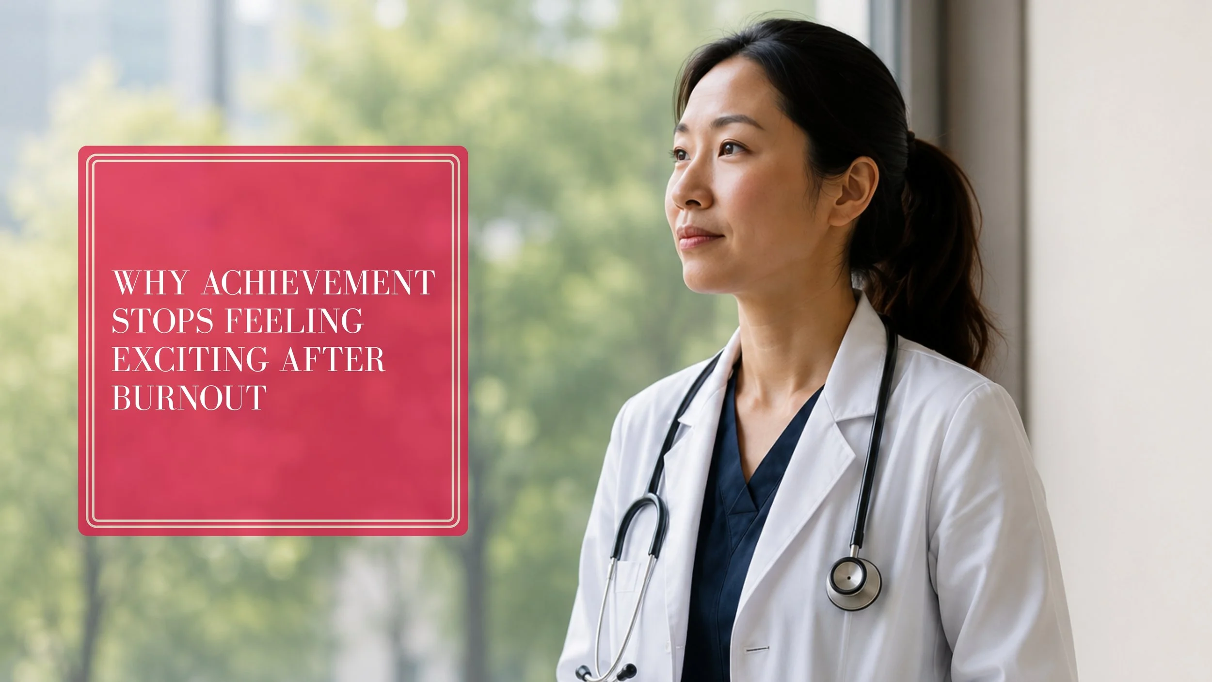Why Achievement Stops Feeling Exciting After Burnout