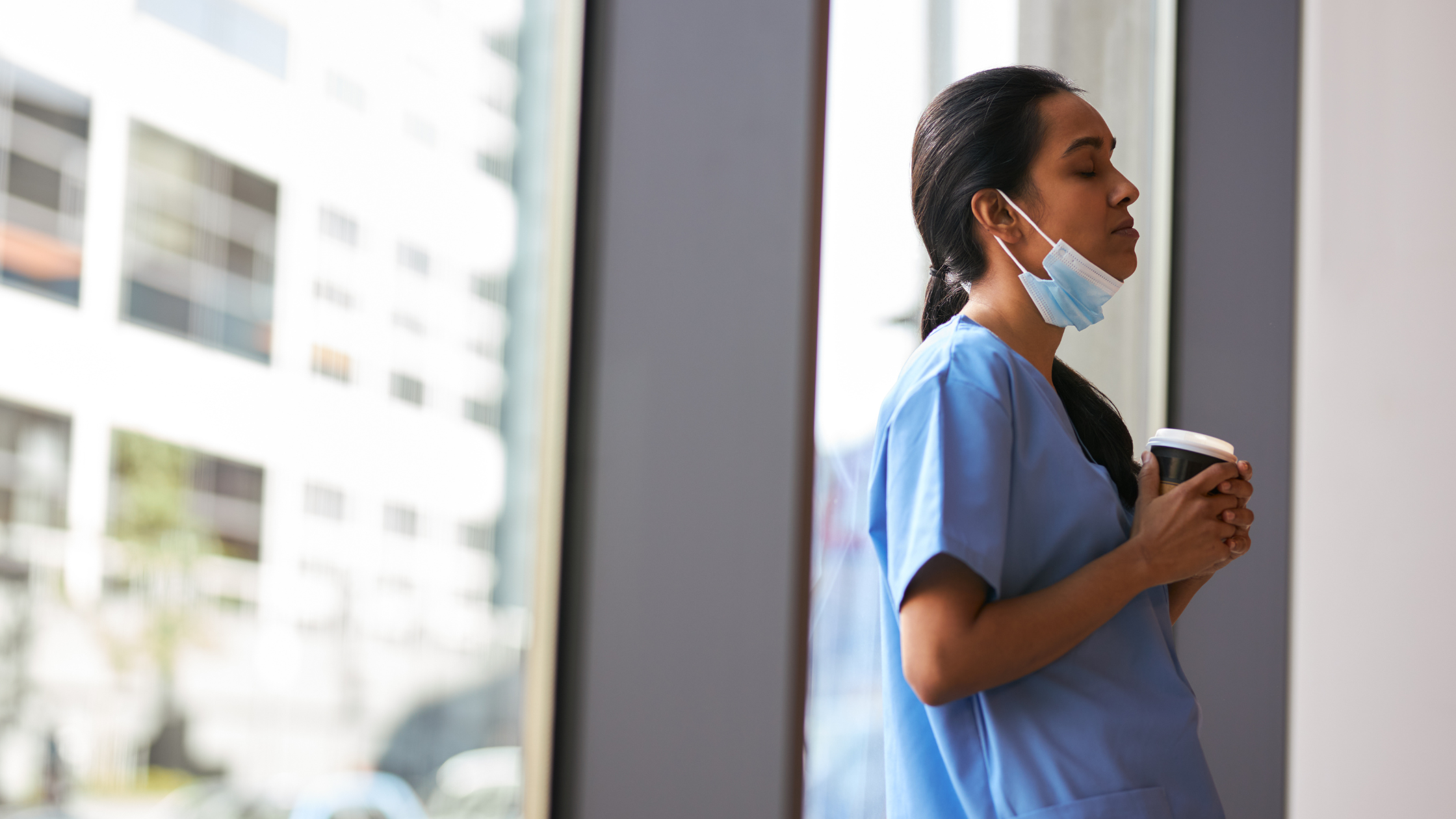 doctor thinking and worried