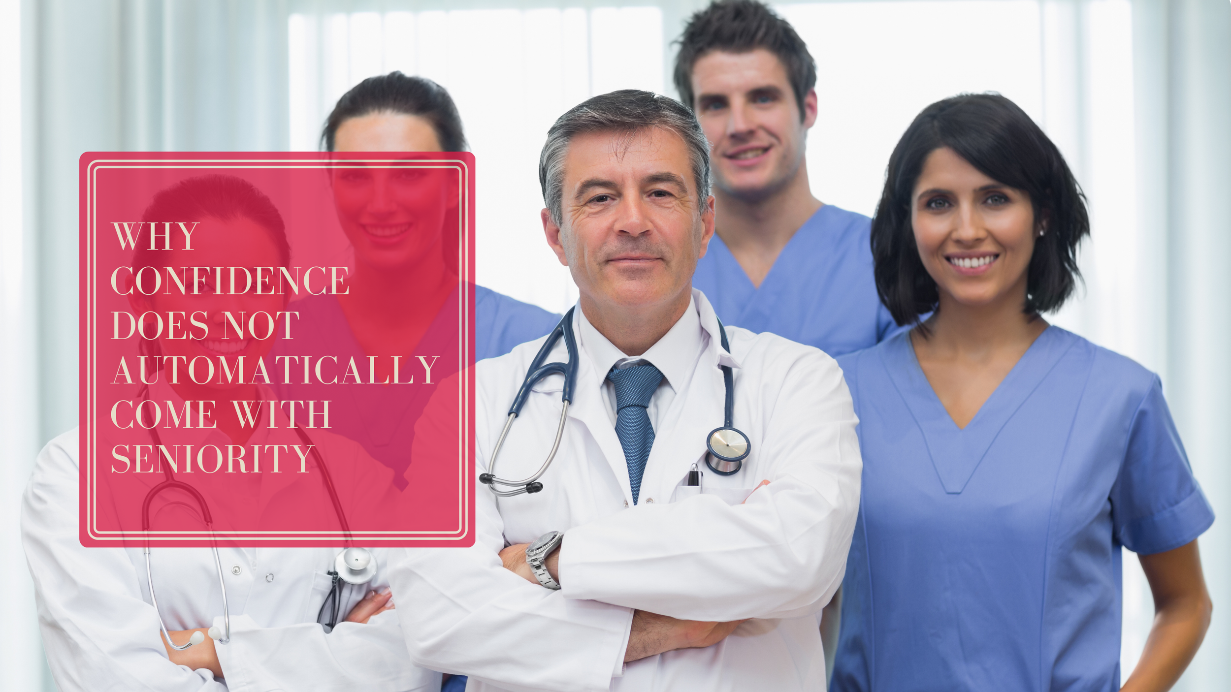 Why Confidence Does Not Automatically Come With Seniority Cover photo for Blog