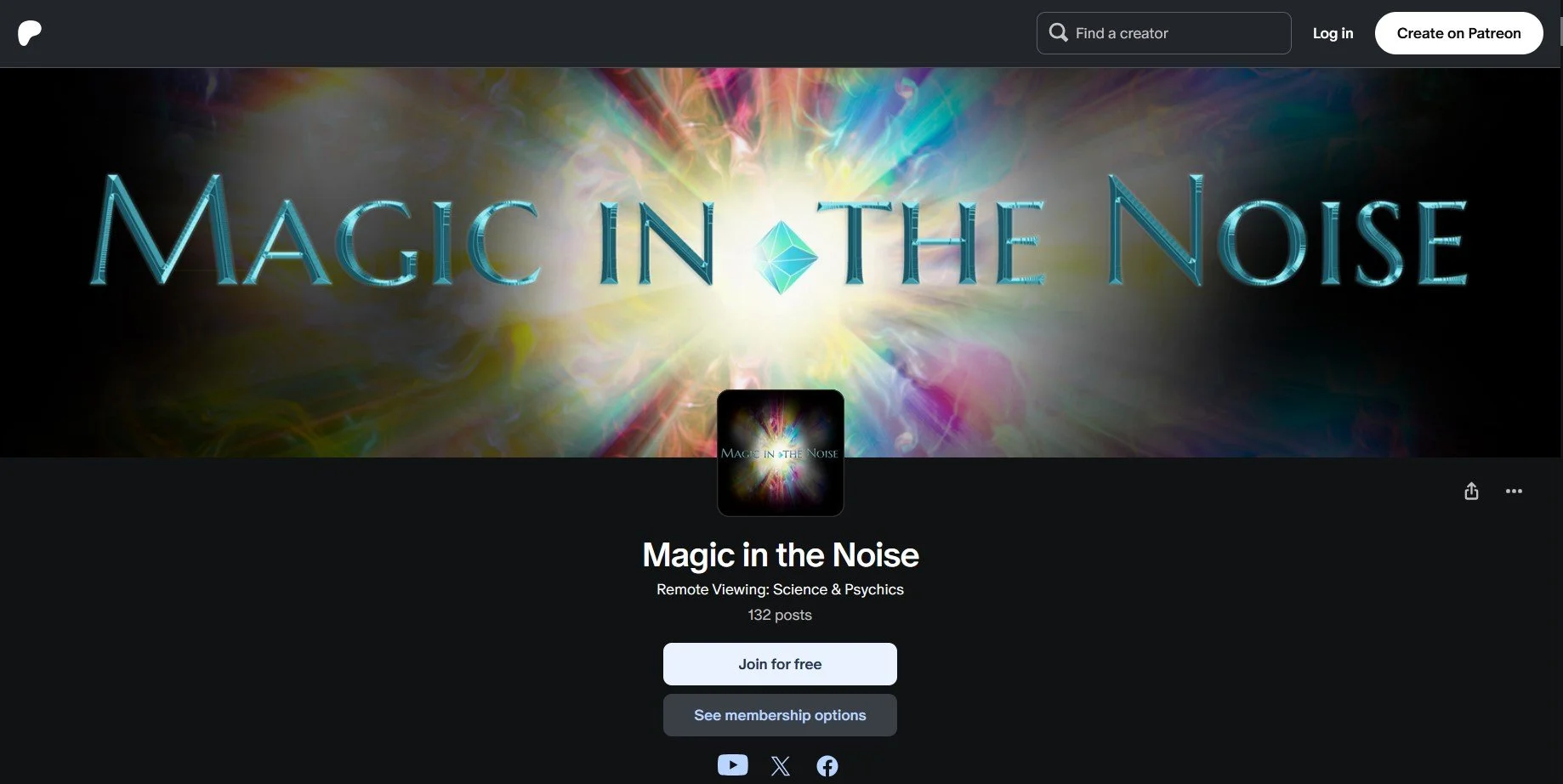 Patreon - Magic in the Noise