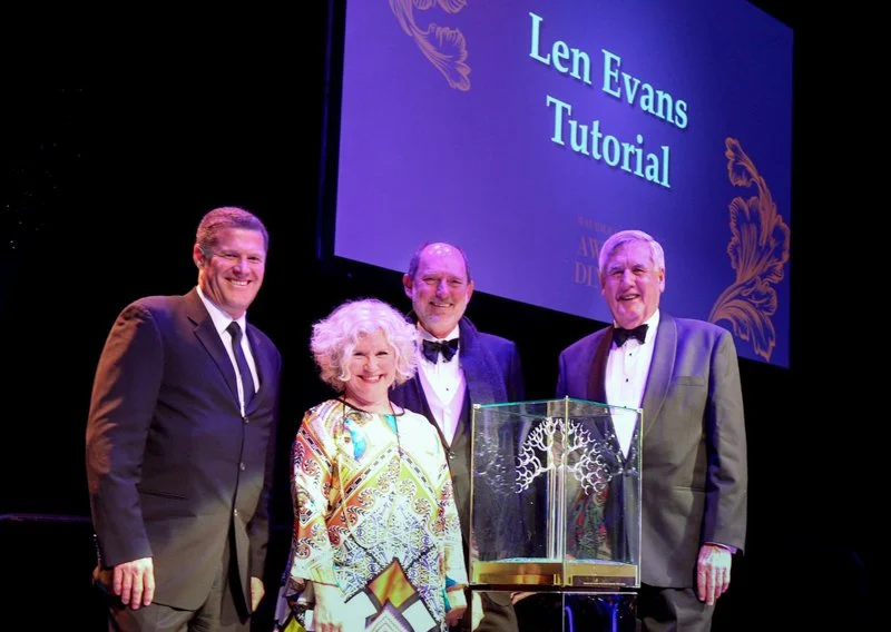 Len Evans tutorial claims the Maurice O’Shea Award