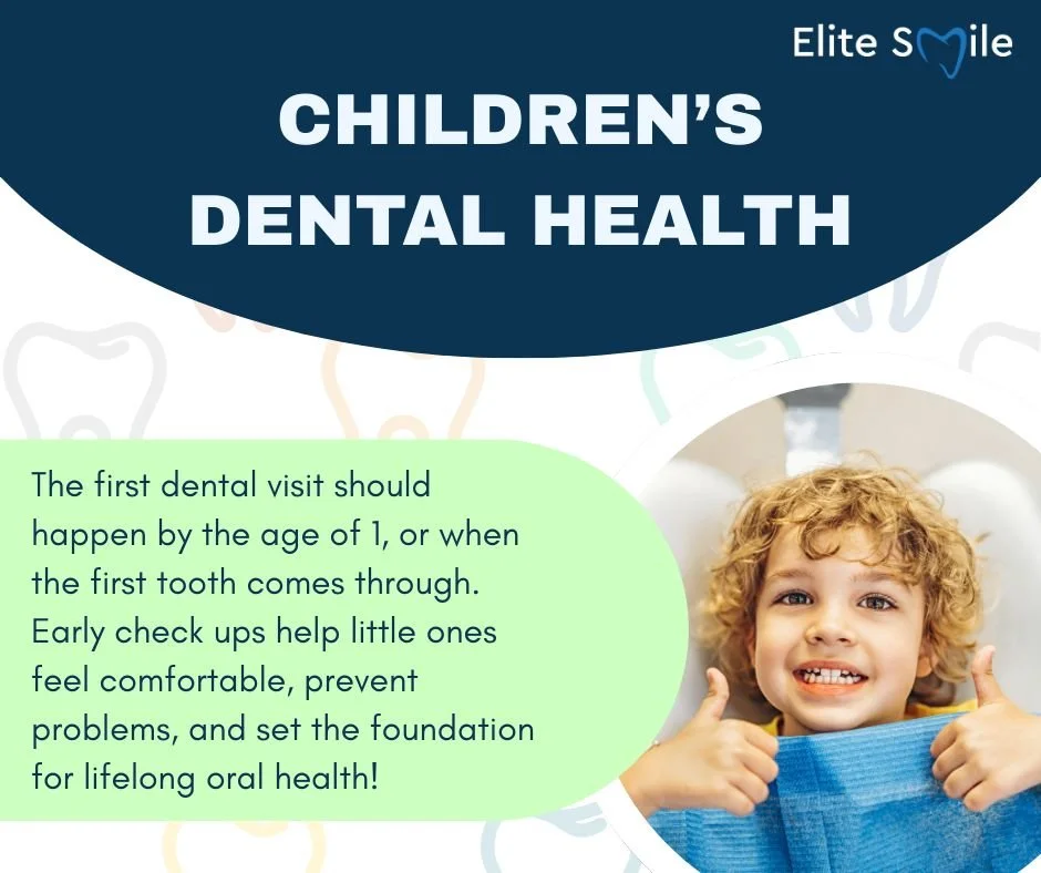 Parents &mdash; did you know your child&rsquo;s first dental visit should happen by their 1st birthday, or when their first tooth comes in?

Starting early helps your little one:
✔️ Feel safe and comfortable at the dentist
✔️ Prevent small issues fro