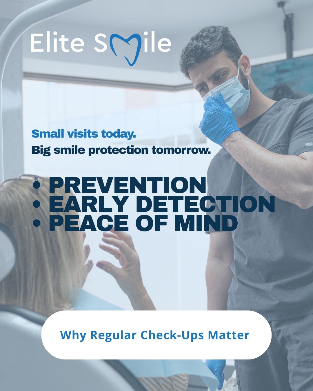 Regular dental check-ups do more than keep your smile looking good, they help protect your long-term oral health 🦷✨

Routine visits allow us to spot small issues early, prevent future problems, and keep your teeth and gums healthy for life.

✔ Catch