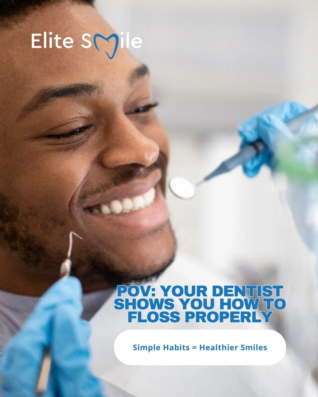 POV: You finally learn how to floss properly 🦷✨

Flossing doesn&rsquo;t need to be complicated but doing it correctly makes all the difference for your gum health and overall smile.

A quick daily habit that helps prevent:
&bull; Gum disease
&bull; 