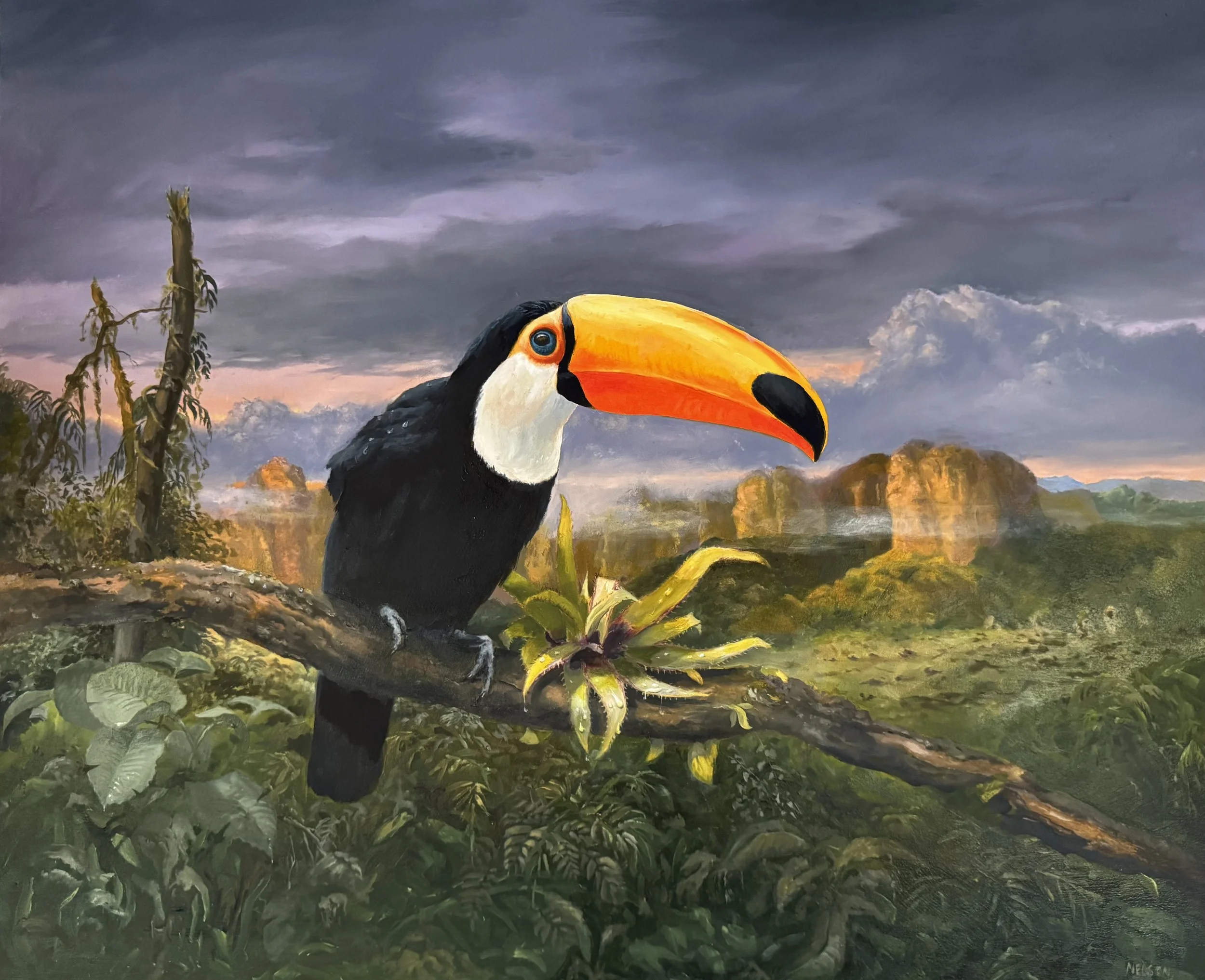 'Boy'

Oil on panel  - 74cm x 61 cm

