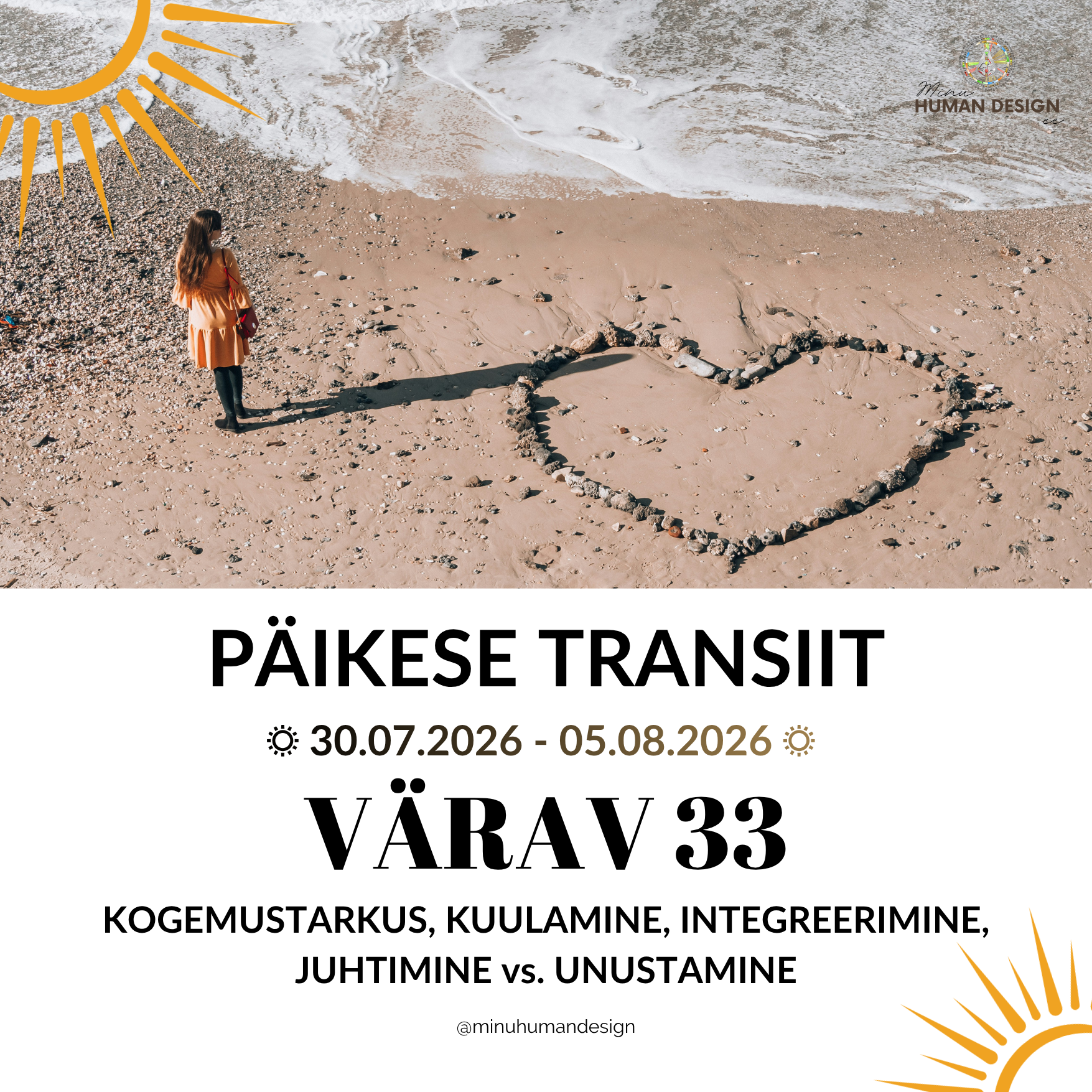 VÄRAV 33 TRANSIIT (30.07-05.08.2026): SALADUSED, PRIVAATSUS, KOGEMUSTARKUS, ÕPPIMINE &amp; EDASI LIIKUMINE