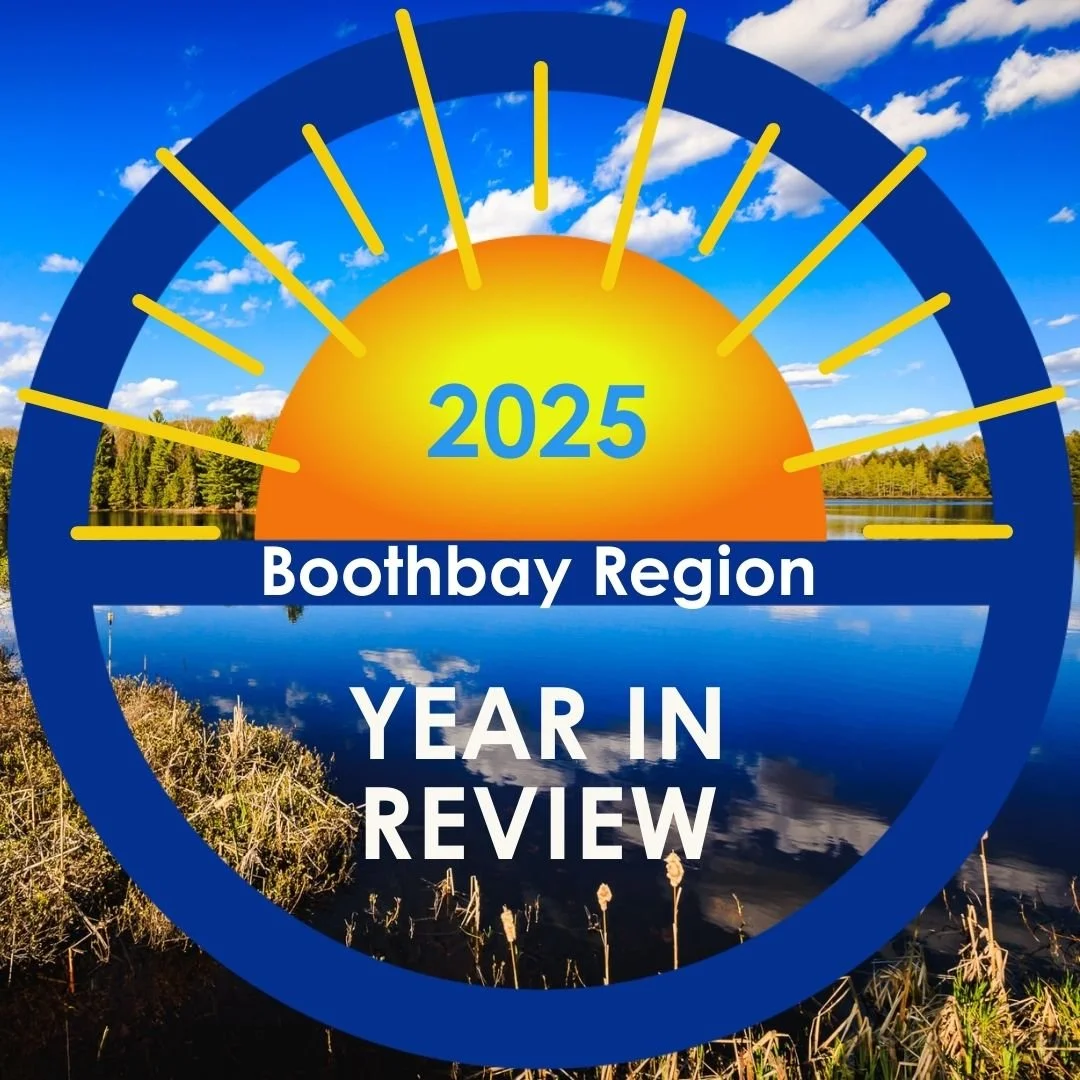 Our Year in Review Starts with Boothbay and Boothbay Harbor! In 2025, we:

-Engaged 300+ community members through workshops, surveys, and discussions
-Supported six public events on climate impacts, coastal protection, and emergency preparedness
-El