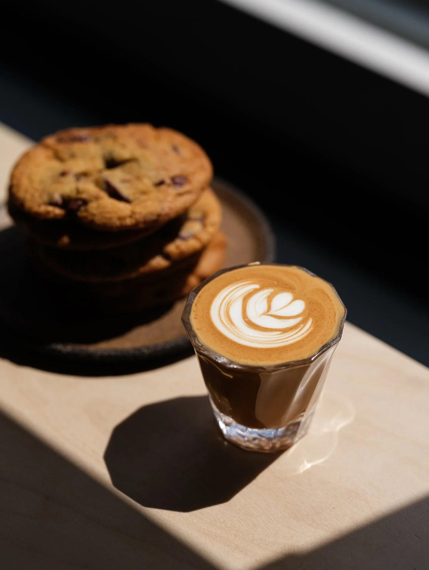 SWEET TREATS

Cookies made daily using only the best chocolate from @pumpstreetchocolate 

Our current chocolate is 72% from Peru - with tasting notes of blackberry, warm spices and ripe peach. 

This unique chocolate is made from rare Peruvian white