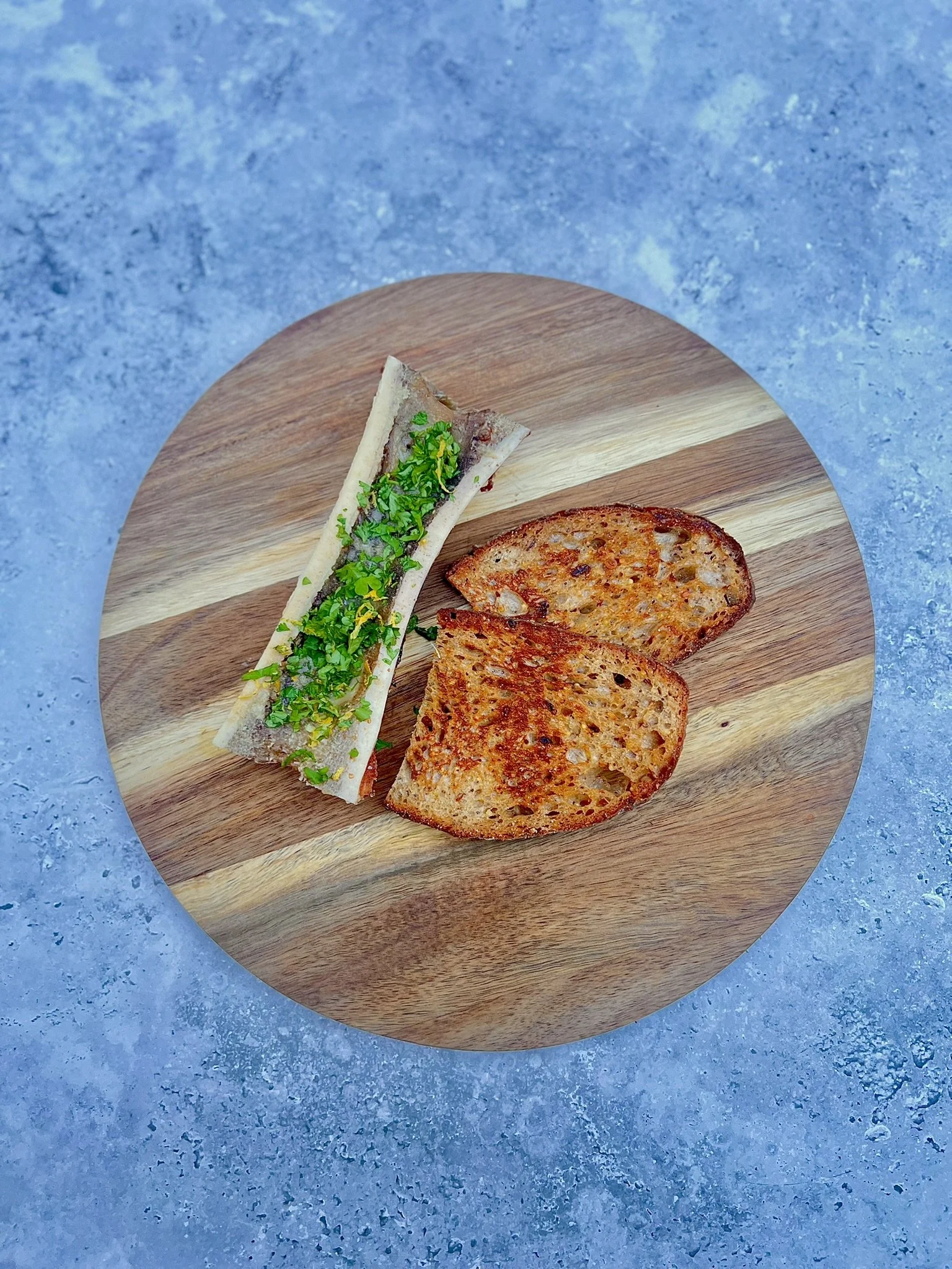 Bone Marrow Toast