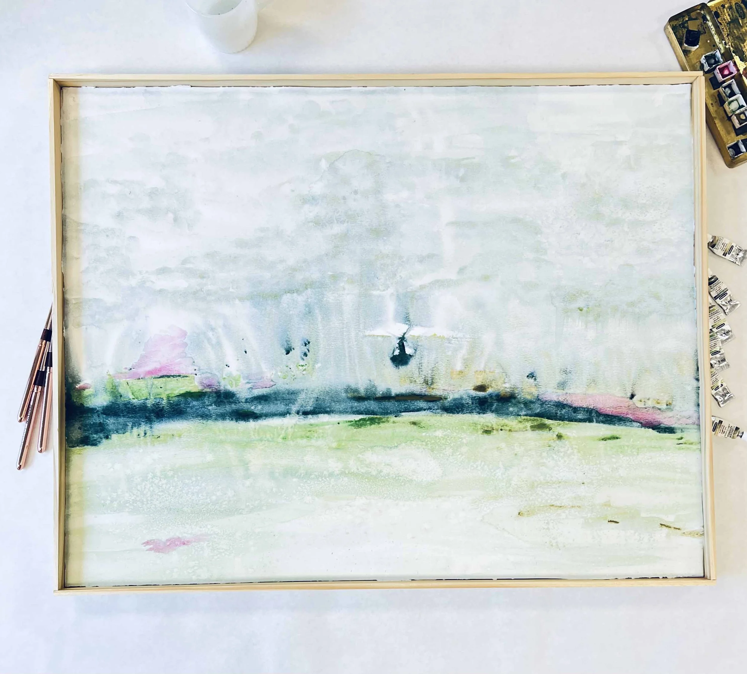 Abstract Landscape with Billowy Clouds.jpg