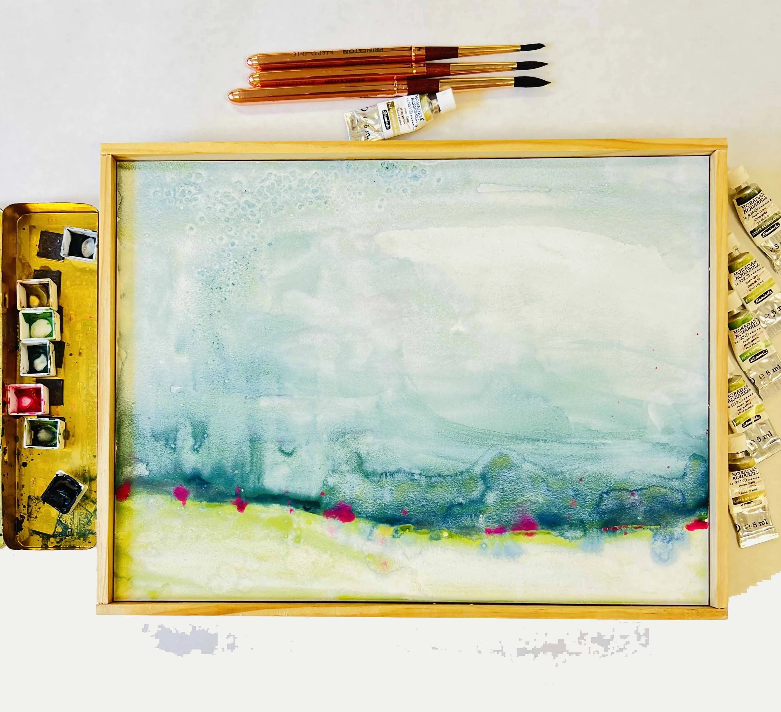 Abstract Landscape with Deep Blue Sky.jpg