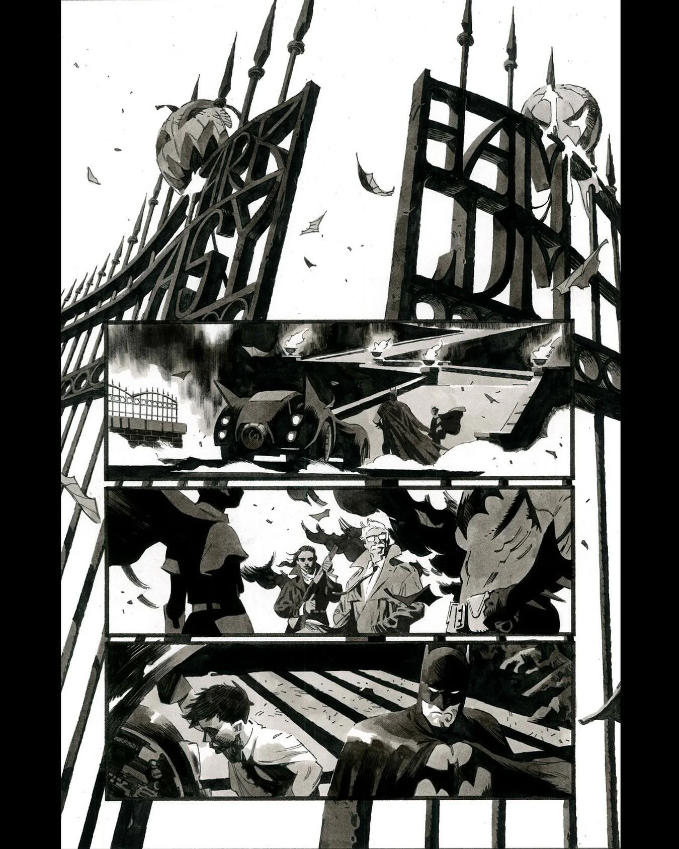 This is where the whole Long Halloween saga ends!!!
@dcofficial THE LAST HALLOWEEN 🎃 #10 hits the stores on October 29th!
Story by @jephloeb3 
Art by Yours Truly 🦇🦇🦇
Colors by @dragonmnky 
Lettering by @richstarkings 
Editing by @garbagedracula a