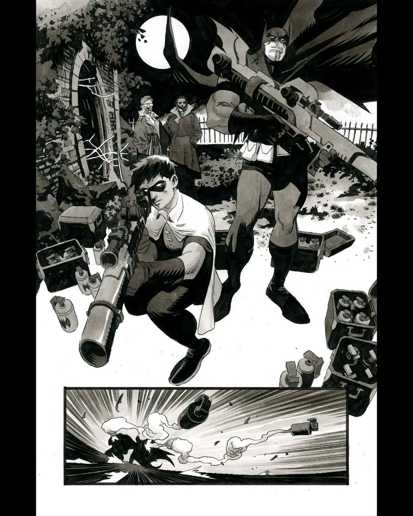 @dcofficial THE LAST HALLOWEEN 🎃 #10 hits the stores on October 29th!
Story by @jephloeb3 
Art by Yours Truly 🦇🦇🦇
Colors by @dragonmnky 
Lettering by @richstarkings 
Editing by @garbagedracula and @roblevin