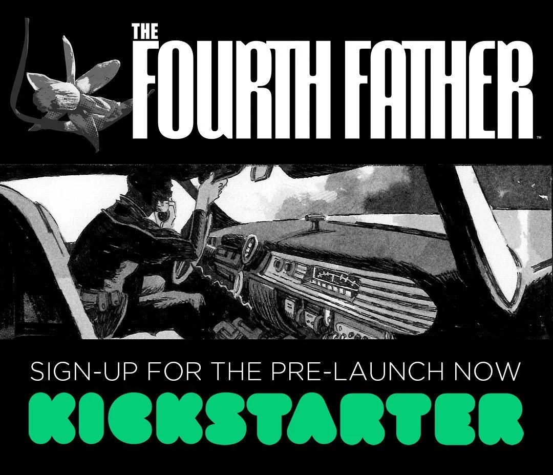 Panel from #thefourthfather 
Don&rsquo;t forget to follow link in bio and sign-up to the @kickstarter pre-launch page!

https://www.kickstarter.com/projects/inkpulp/the-fourth-father-graphic-novel-by-matteo-scalera

Subscribe to my newsletter on matt