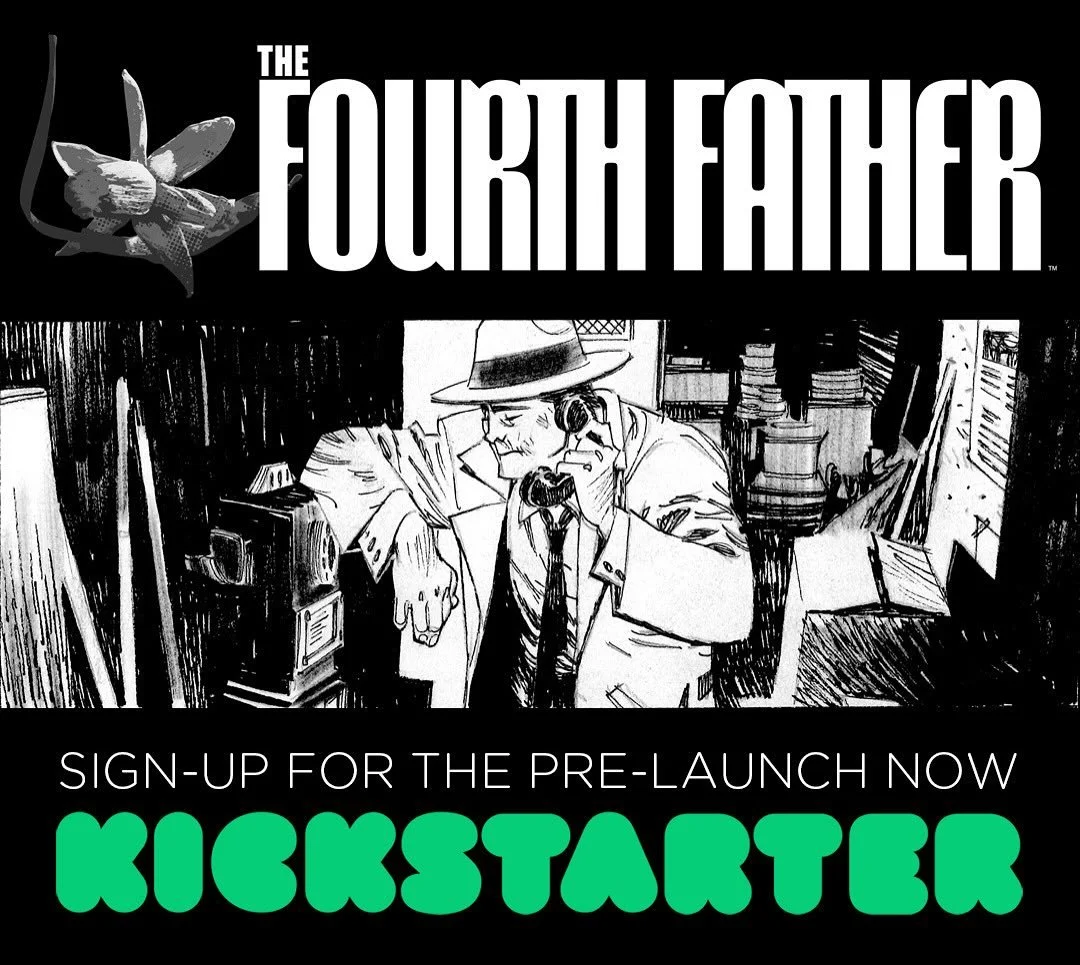 Panel from #thefourthfather 
Don&rsquo;t forget to follow link in bio and sign-up to the @kickstarter pre-launch page!

https://www.kickstarter.com/projects/inkpulp/the-fourth-father-graphic-novel-by-matteo-scalera

Subscribe to my newsletter on matt