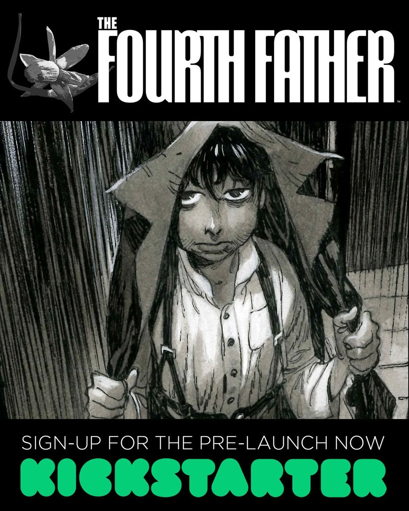 Panel from #thefourthfather 
Don&rsquo;t forget to follow link in bio and sign-up to the @kickstarter pre-launch page!

https://www.kickstarter.com/projects/inkpulp/the-fourth-father-graphic-novel-by-matteo-scalera

Subscribe to my newsletter on matt