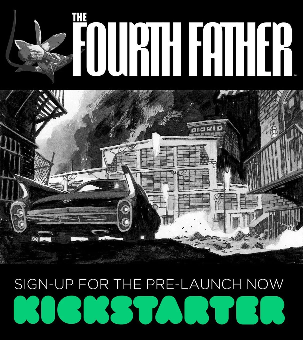 Panel from #thefourthfather 
Don&rsquo;t forget to follow link in bio and sign-up to the @kickstarter pre-launch page!

https://www.kickstarter.com/projects/inkpulp/the-fourth-father-graphic-novel-by-matteo-scalera

Subscribe to my newsletter on matt