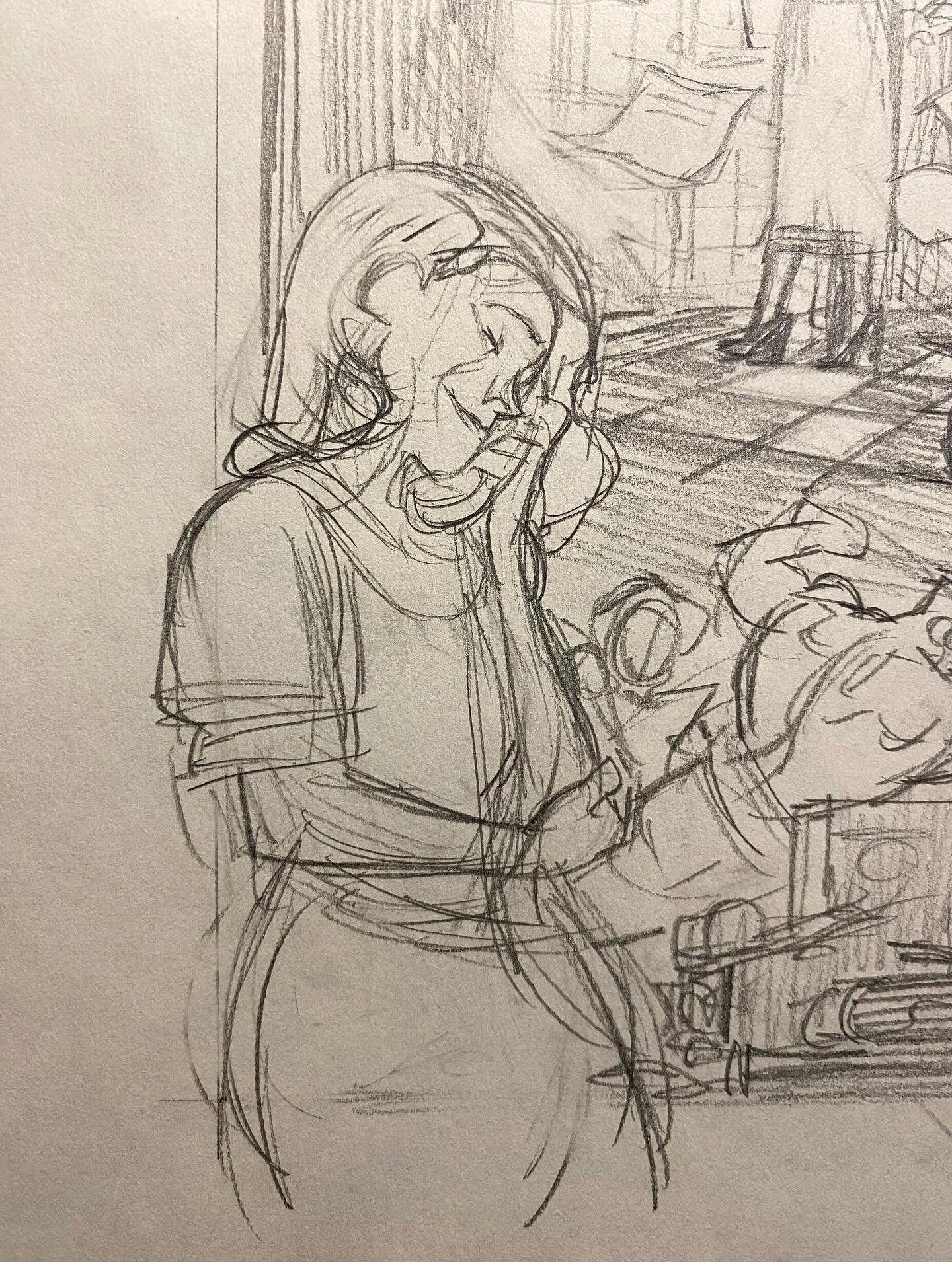 More random pencil studies from #thefourthfather