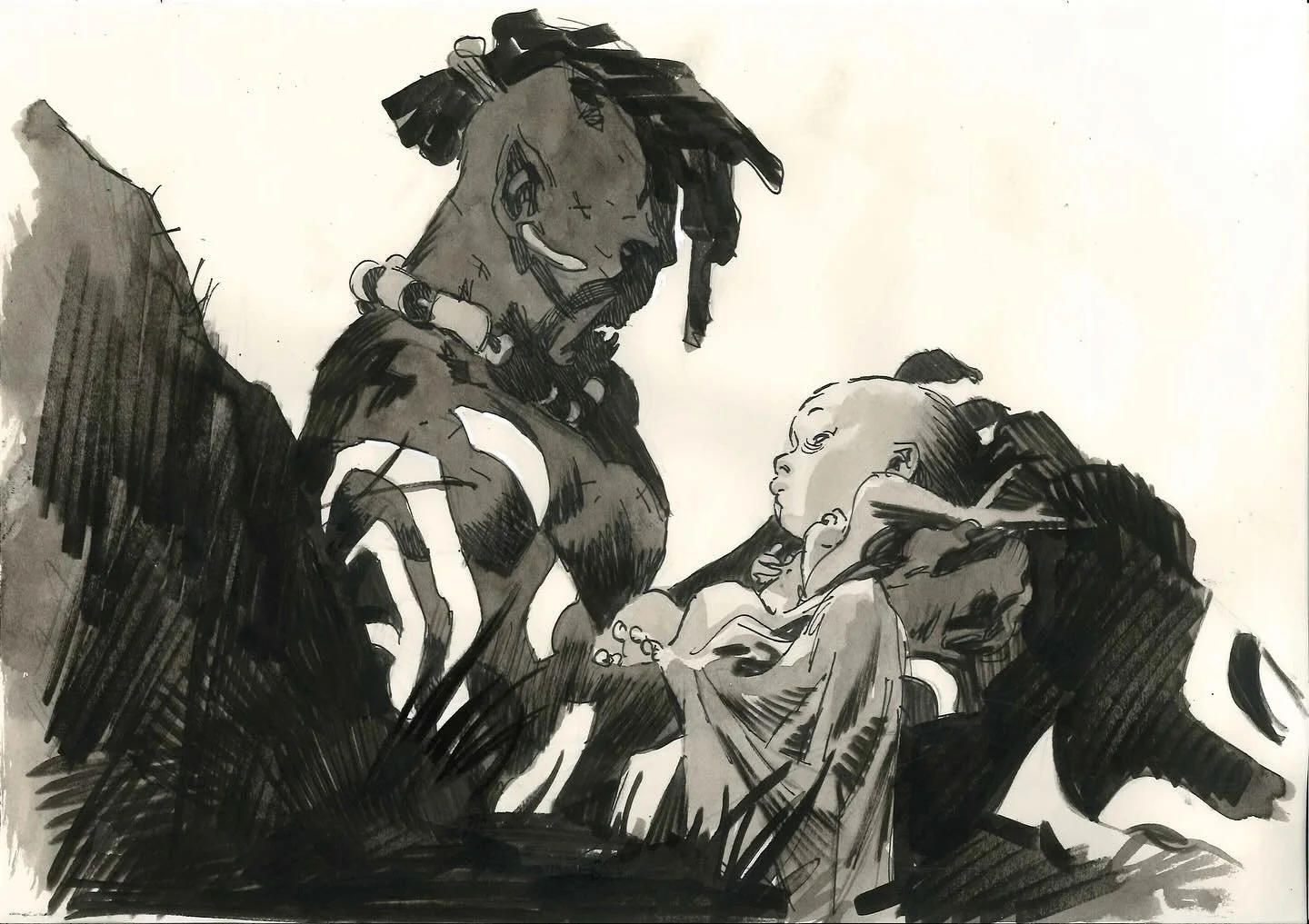 Preliminary studies for @sixmoremarko @smv_studio ORKEN: MEMORIES OF THE KHAR.
Support this project on @kickstarter !!!
#orken #kickstarter