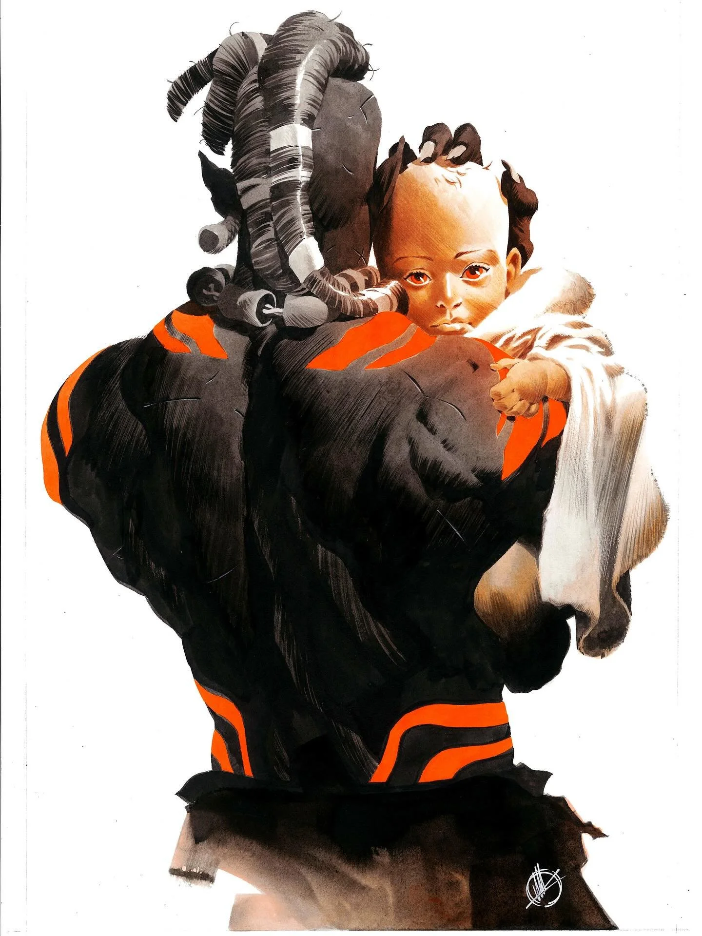 Art + step-by-step for my ORKEN cover for @sixmoremarko @smv_studio .
Check it out on @kickstarter !!!