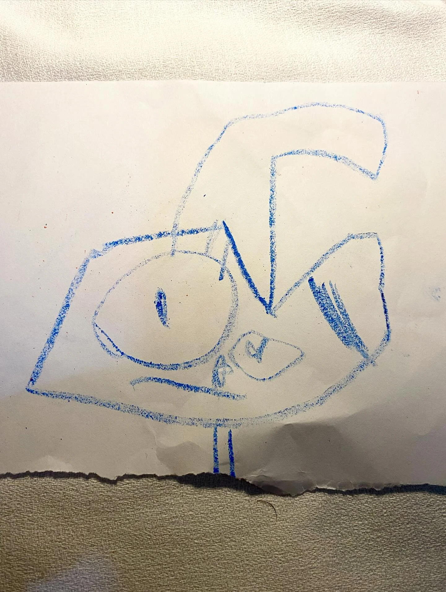 Fun drawing that my 4yr old kid quickly made during dinner.
🤓