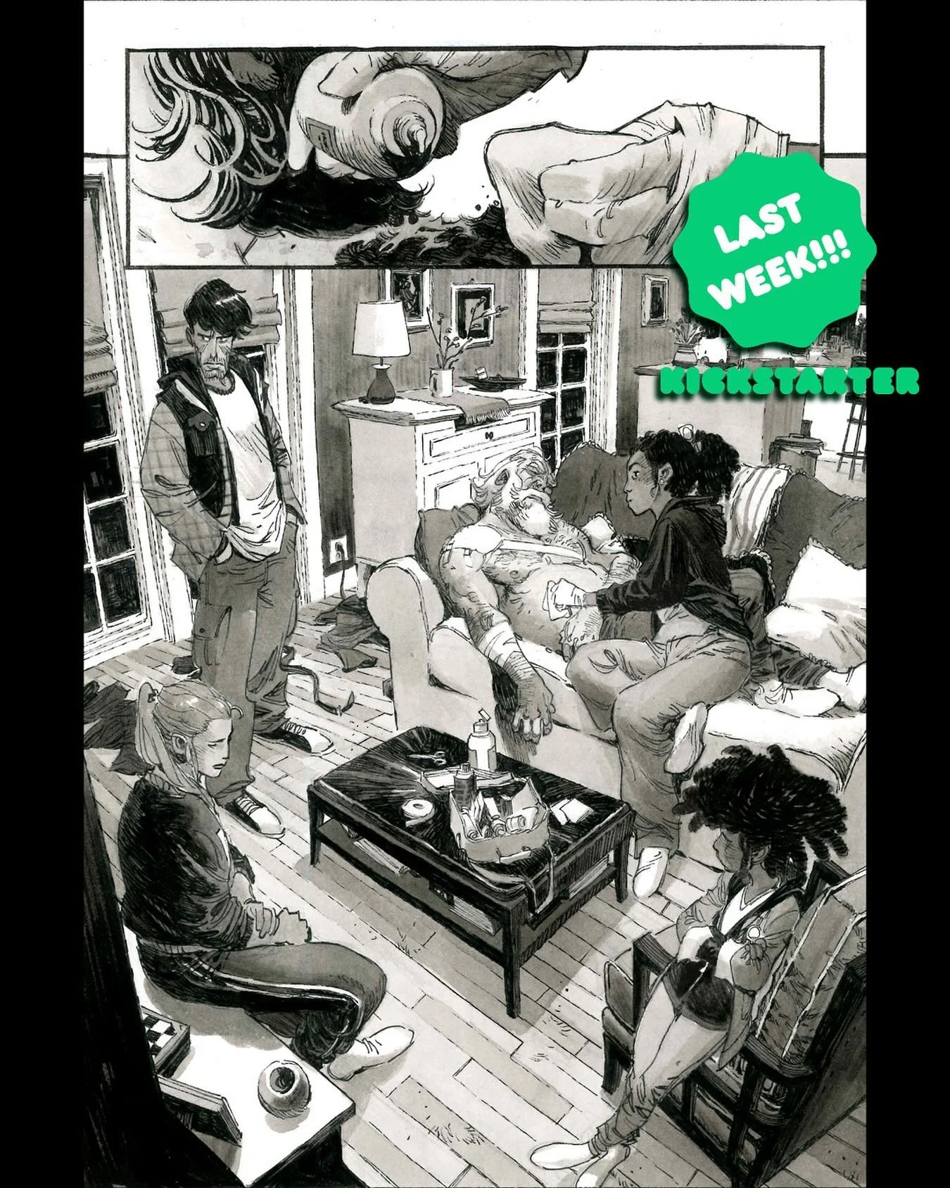 The campaign for THE FOURTH FATHER ends on THURSDAY APRIL 16TH at 12PM EST!
Follow link in bio and grab your copy!!!
@thefourthfather