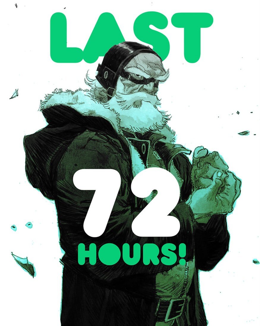 LAST 72 HOURS!!!
Get you copy of #thefourthfather before it&rsquo;s too late! @inkpulp 
Link in bio 🖤