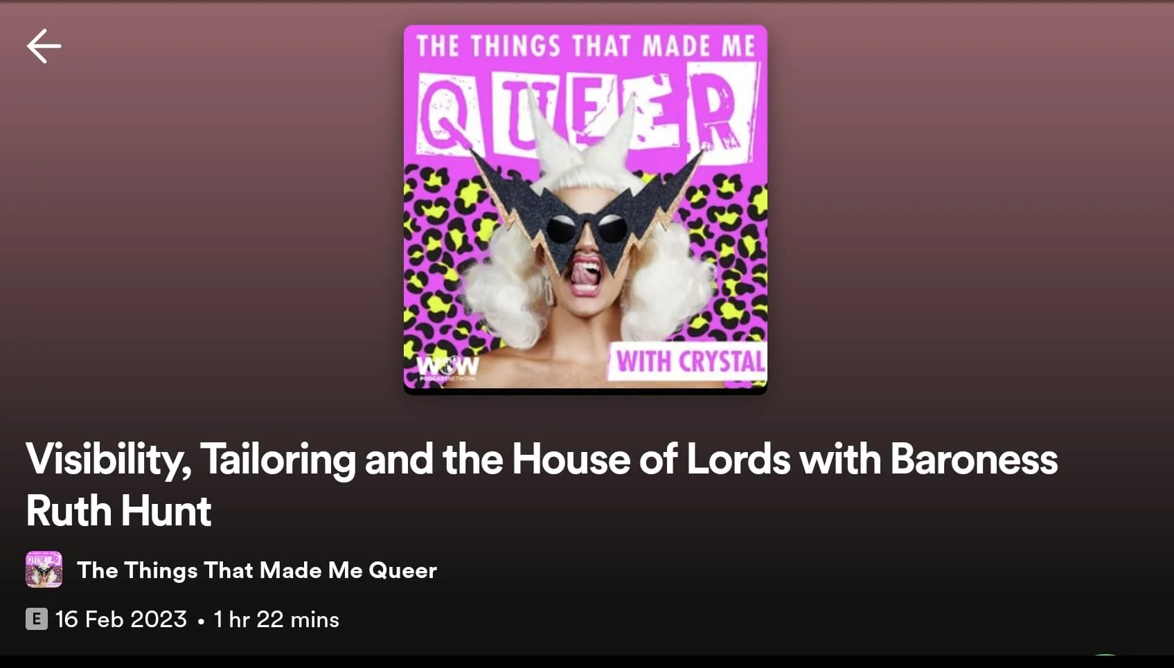 Talking visibility and tailoring on ‘The Things That Made Me Queer’ podcast