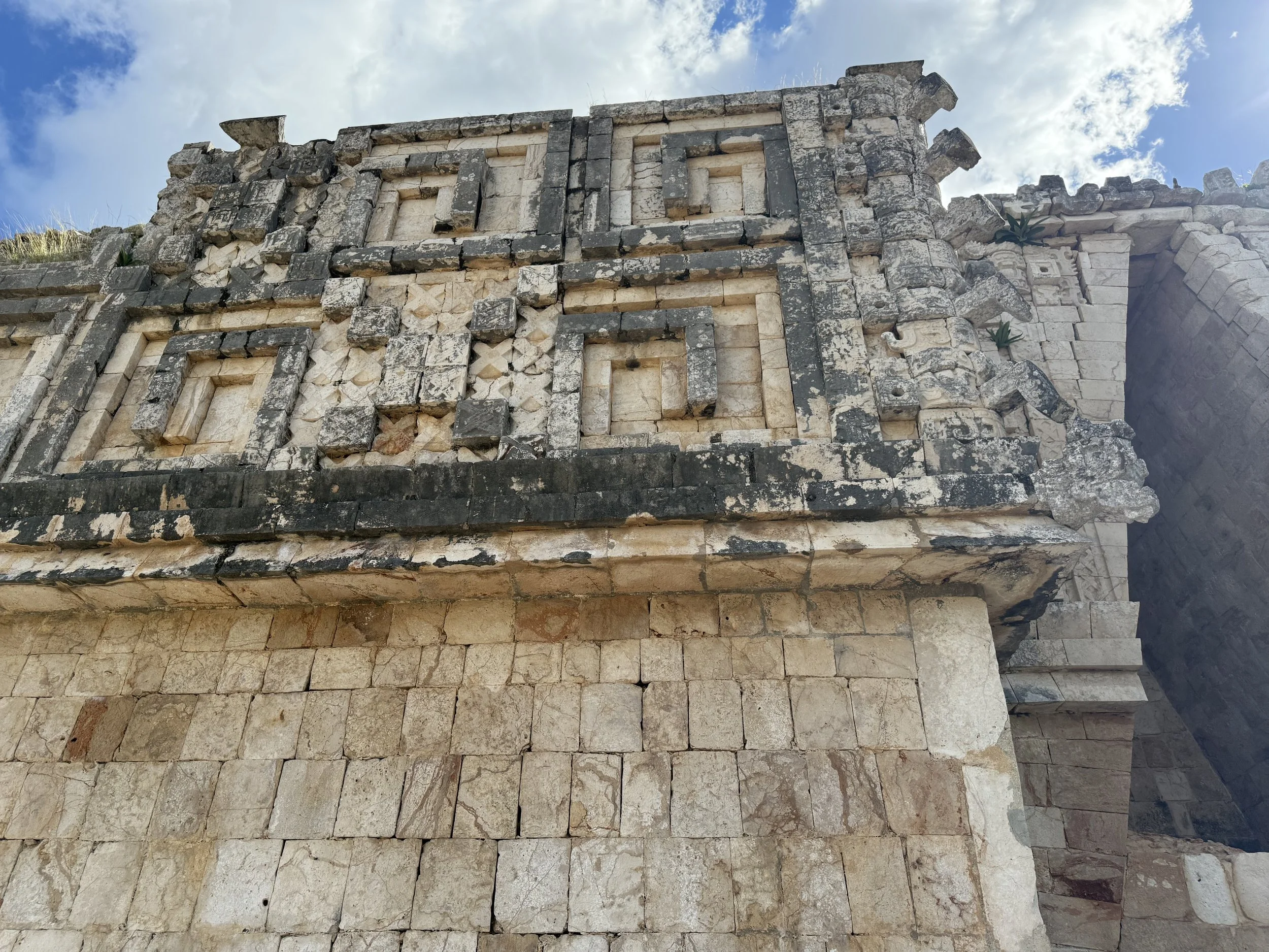 Mayan Ruins Uxmal Spiral