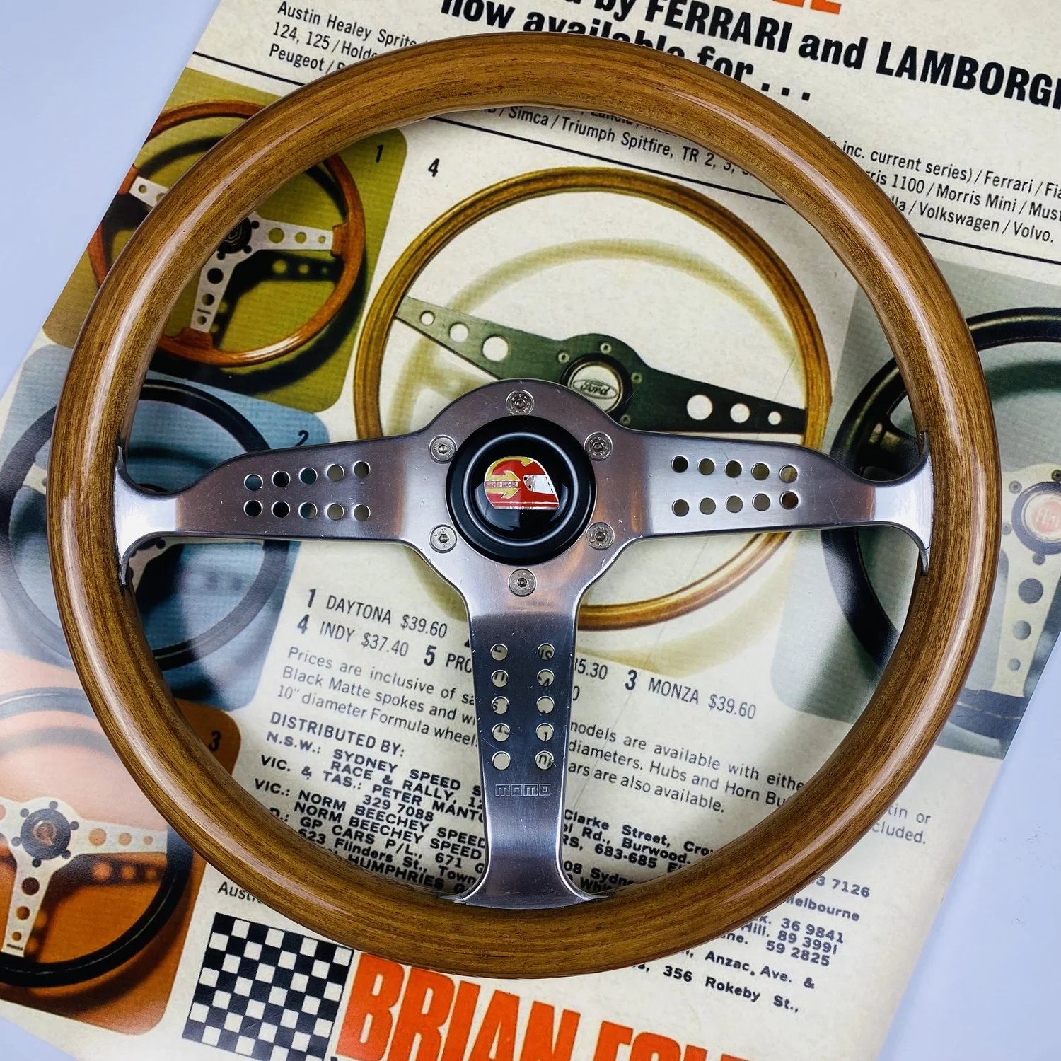 Momo Grand Prix Wood/Legno — ModernRetroClassic