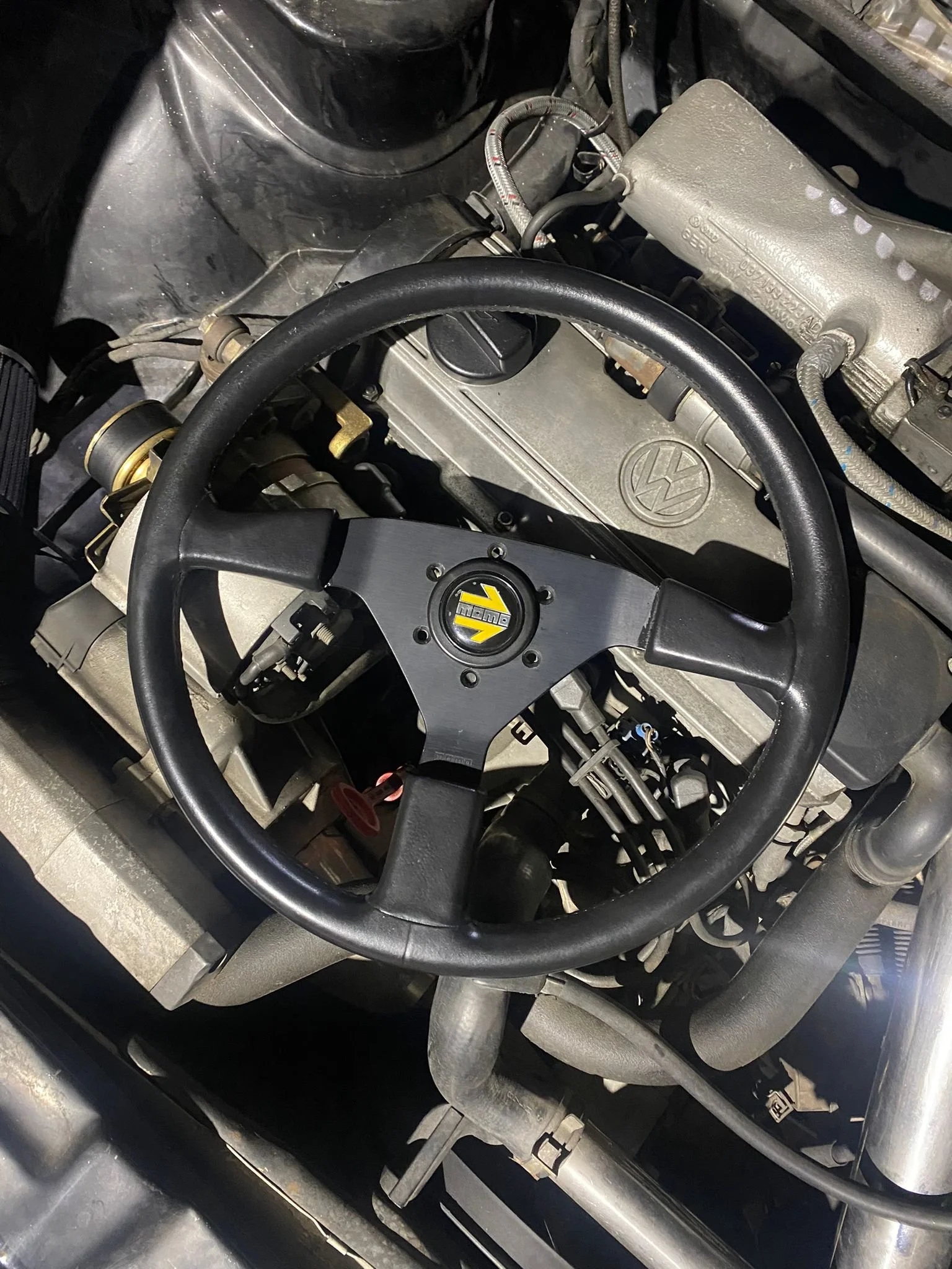 momo RECARO スペシャル黒 MOMO RECARO Special Leather Steering Wheel 37cm - 90's F/S | eBay