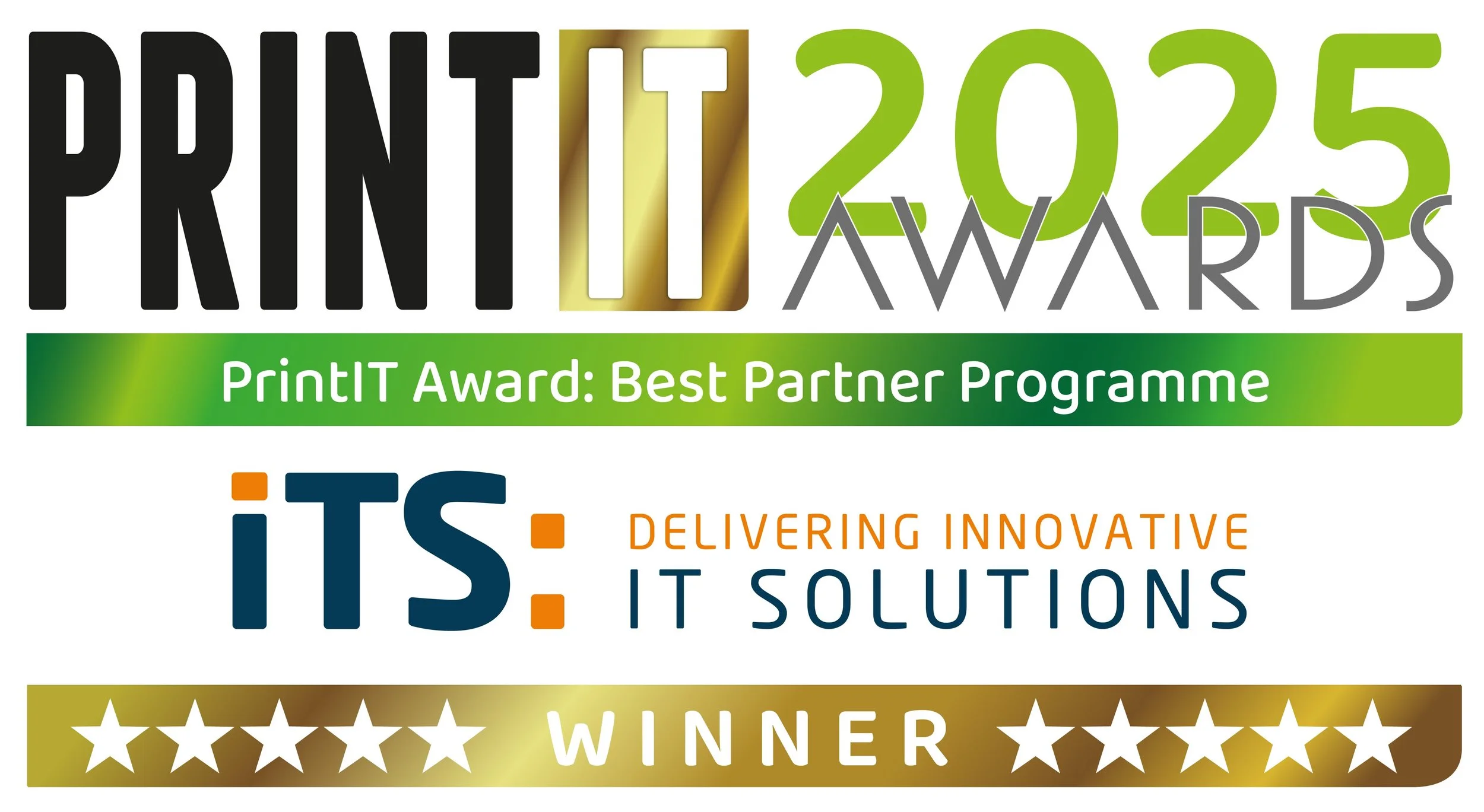 iTS gewinnt den Print IT Award für das beste Partnerprogramm