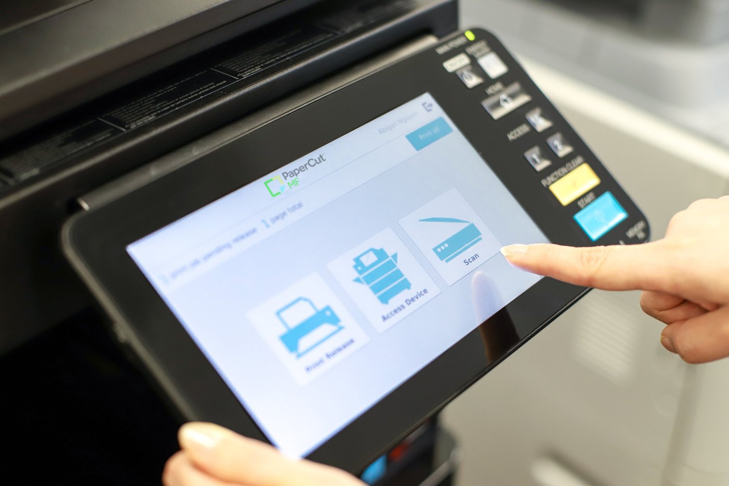 Soft Copy Scanner Print Management - PaperCut & KUARIO MFP | iTS: Print.Copy.Scan