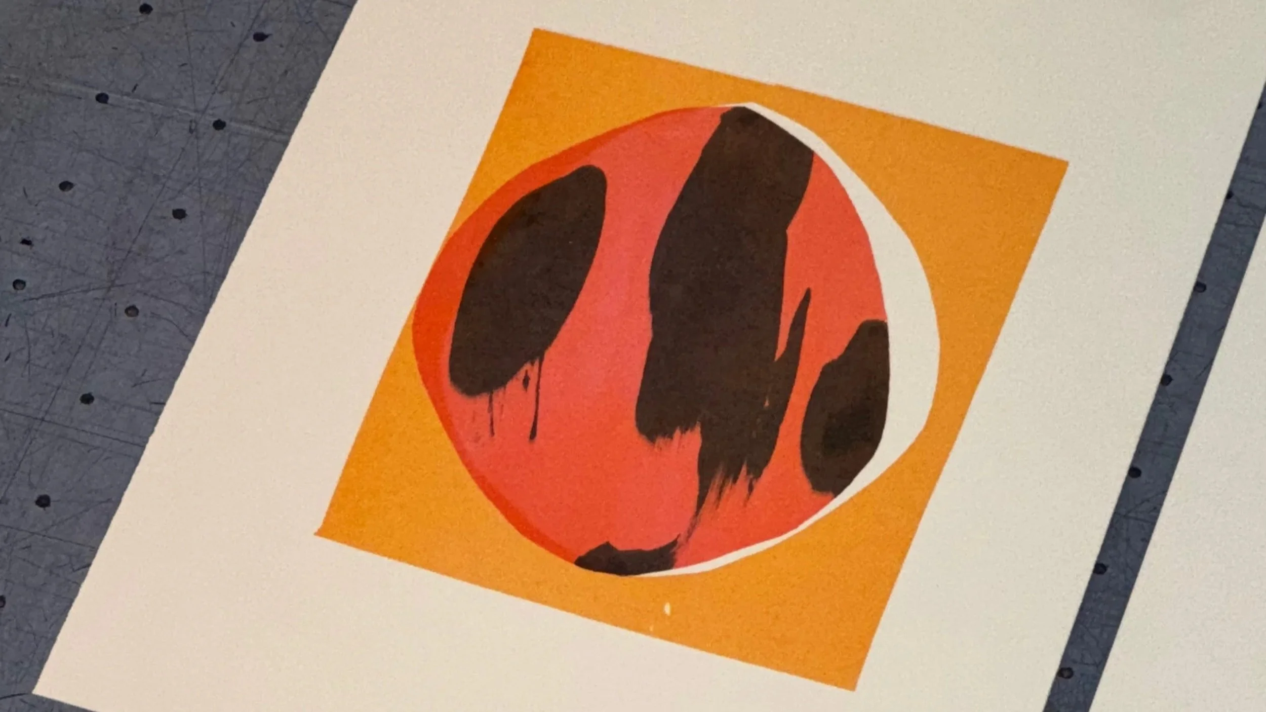 KLEINFORMAT | Miniprints in kleiner Runde #3: MONOPRINTS &amp; MOJITOS