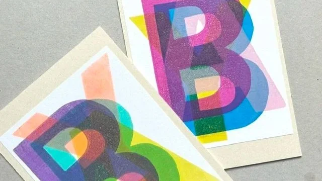 KLEINFORMAT | Miniprints in kleiner Runde #4: Gelliprints & Gin Tonic