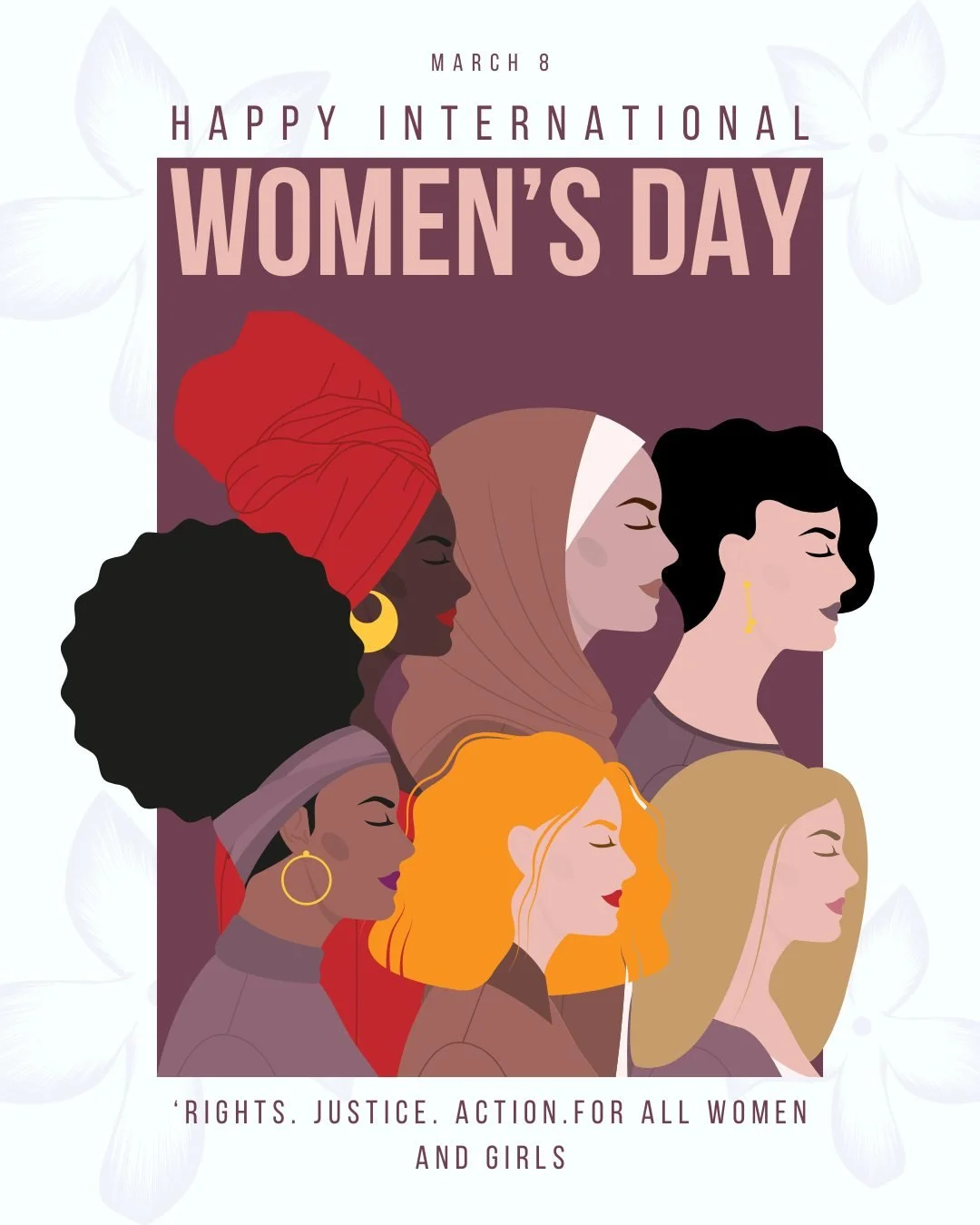 The official United Nations theme for International Women&rsquo;s Day 2026 is &ldquo;Rights. Justice. Action. for ALL Women and Girls,&rdquo; complemented by the global campaign message &ldquo;Give To Gain.&rdquo;

As a woman in a wealthy Western cou