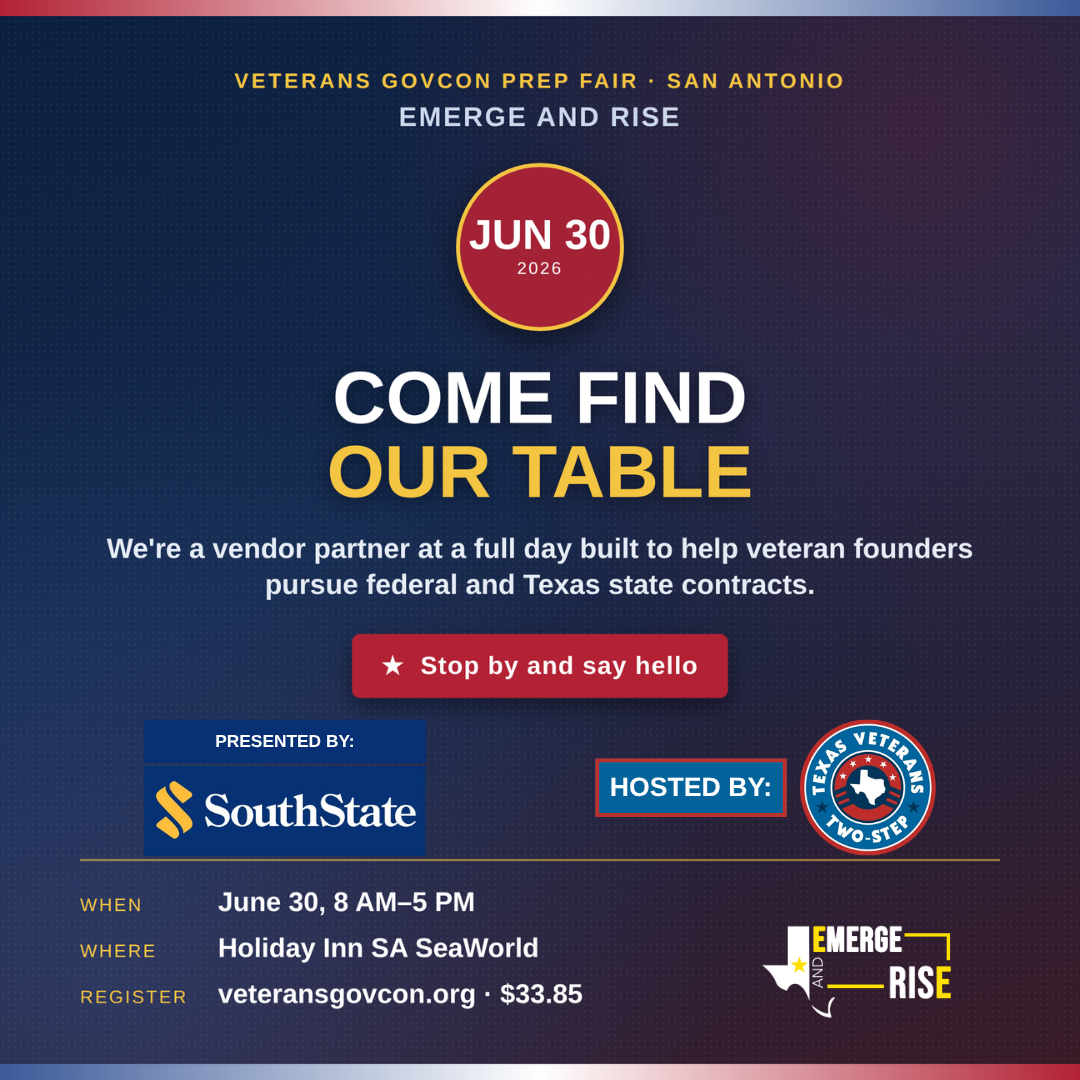 *Partner Event: Veterans GovCon Prep Fair