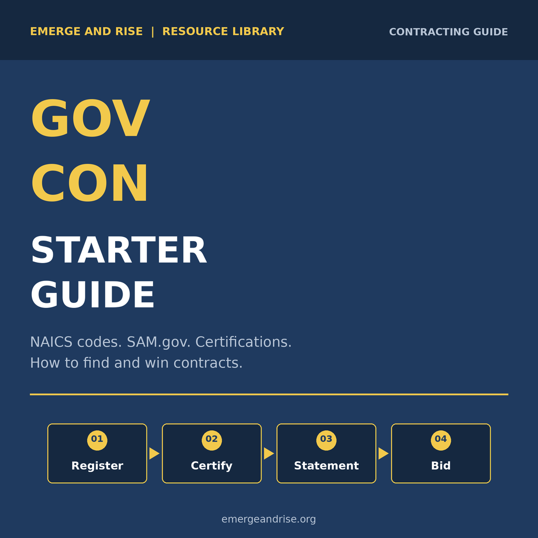 Government Contracting Starter Guide