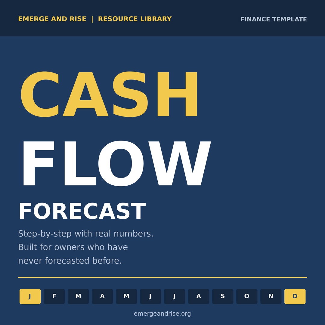 Cash Flow Forecast