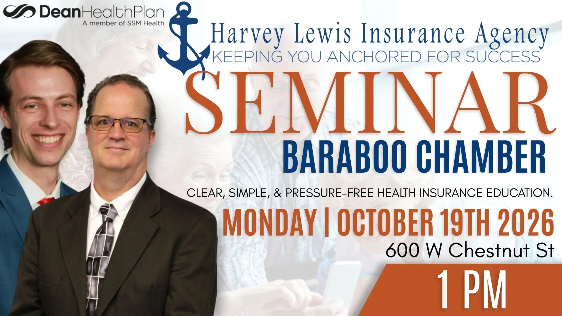 Medicare Seminar at Baraboo Chamber | Dean Health Plan
