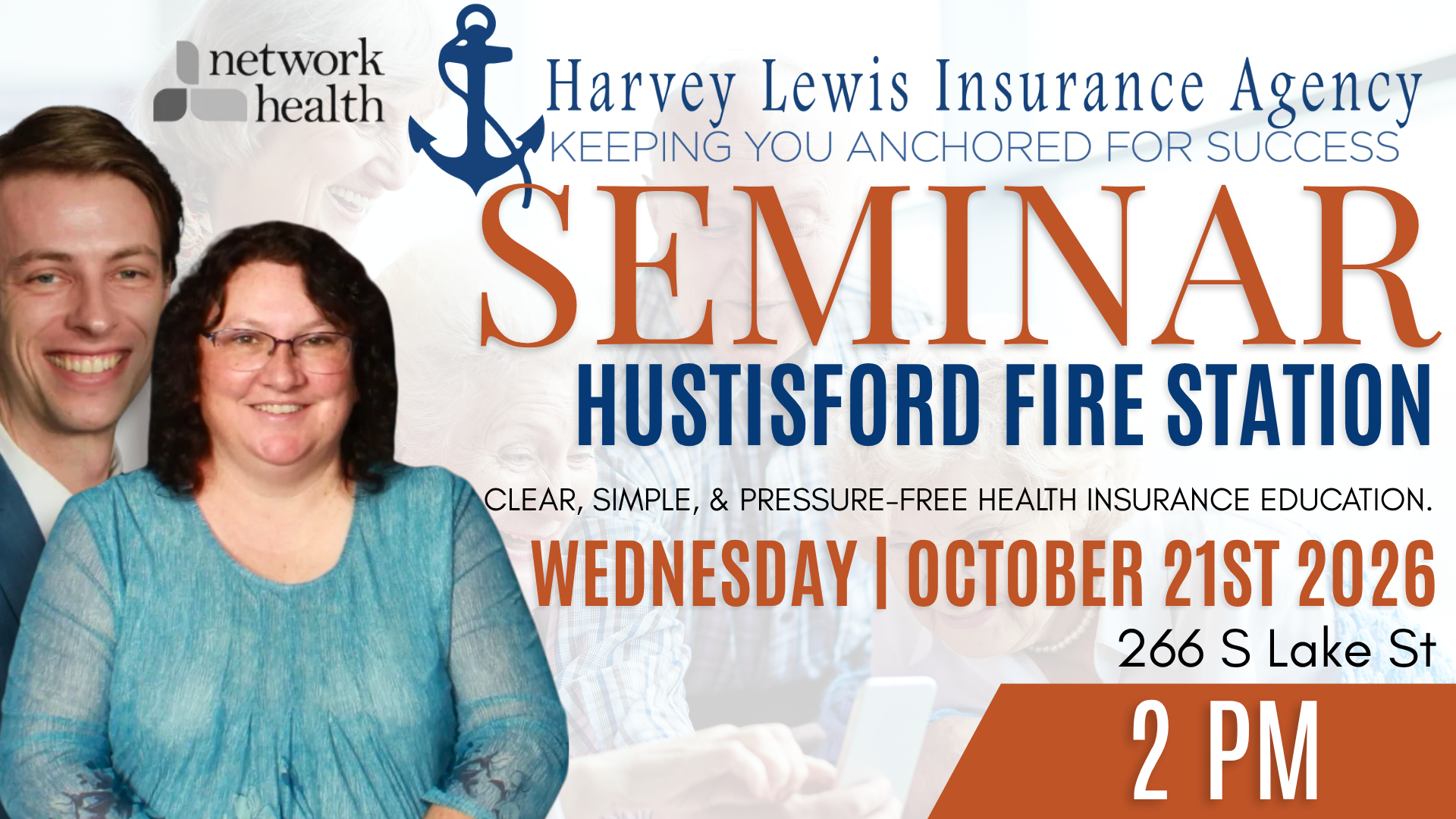 Medicare Seminar at Hustisford Fire Station | Network Health