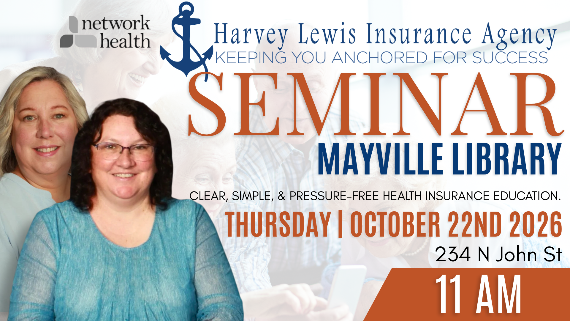 Medicare Seminar at Mayville Library | Network Health