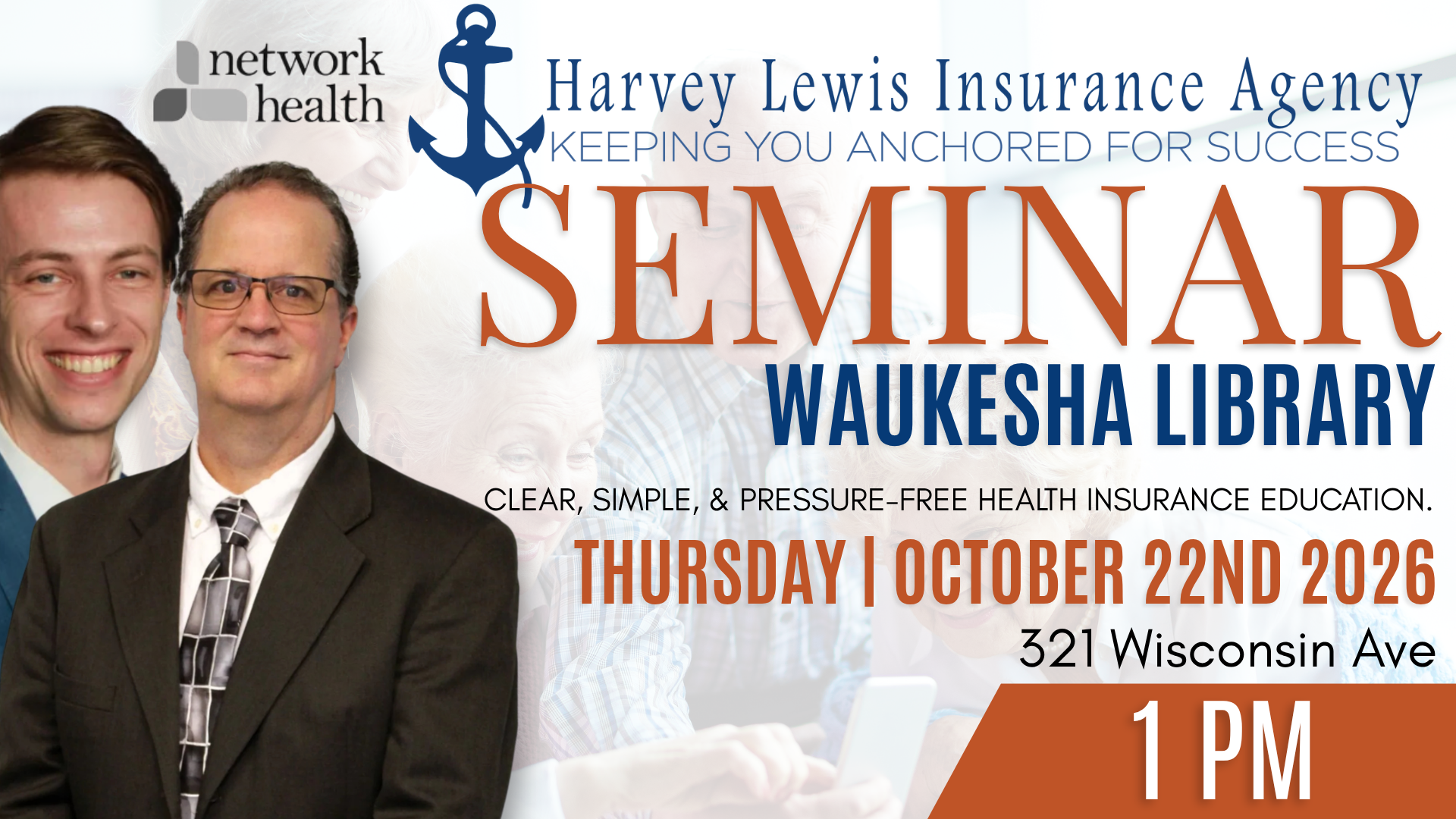Medicare Seminar at Waukesha Library | Network Health 1 PM