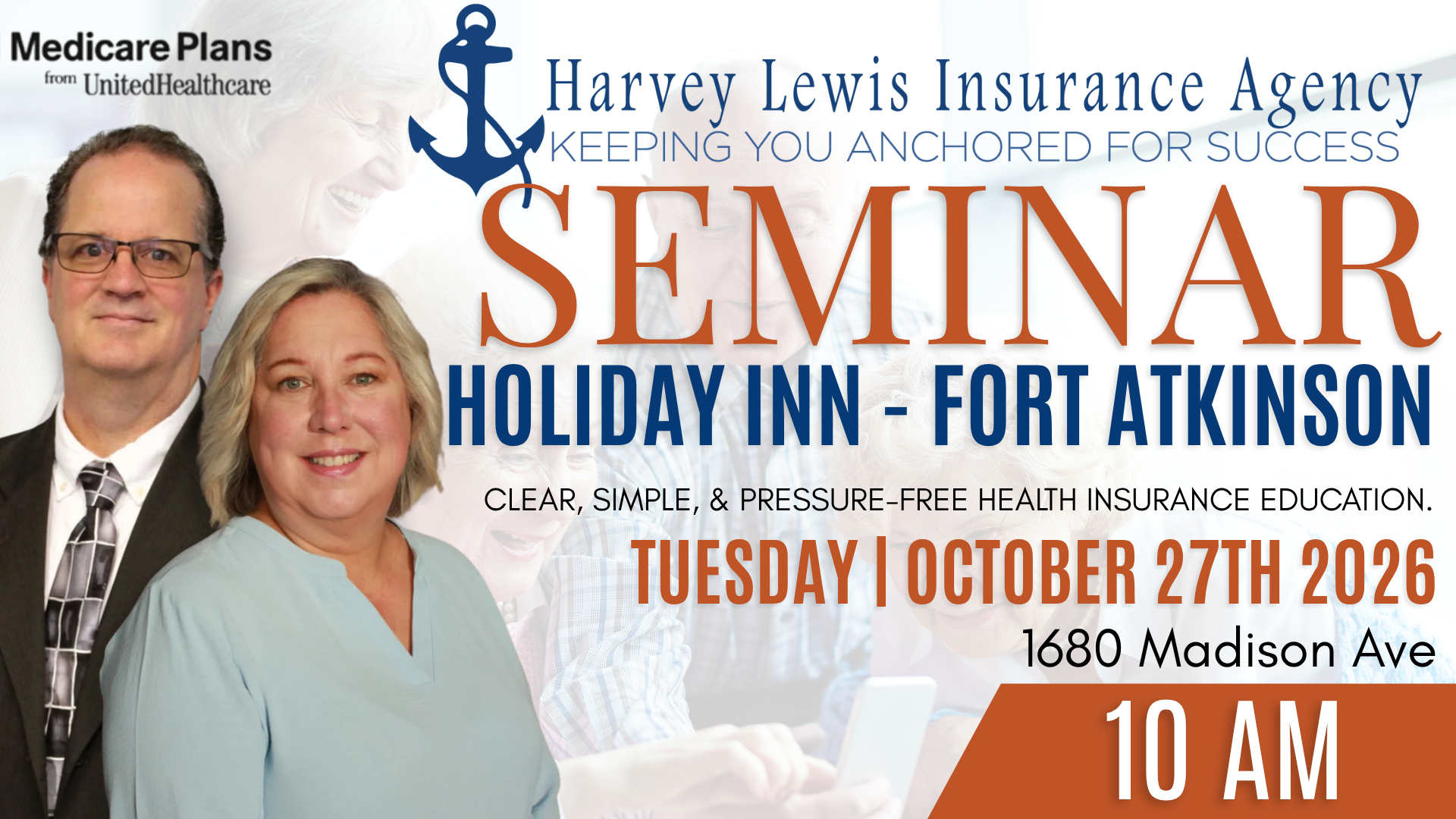Medicare Seminar at Holiday Inn – Fort Atkinson