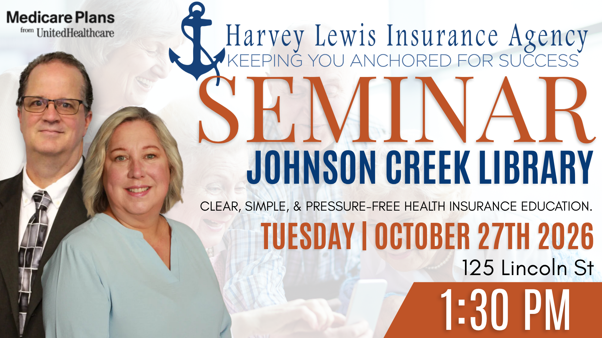Medicare Seminar at Johnson Creek Library