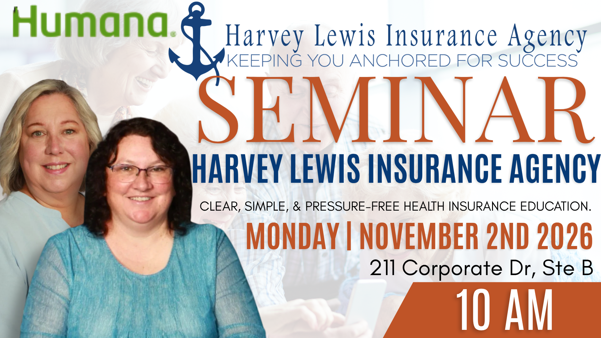 Harvey Lewis Insurance Agency Medicare Seminar 