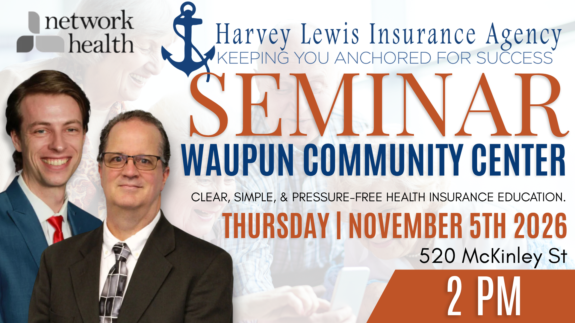 Medicare Seminar at Waupun Community Center 