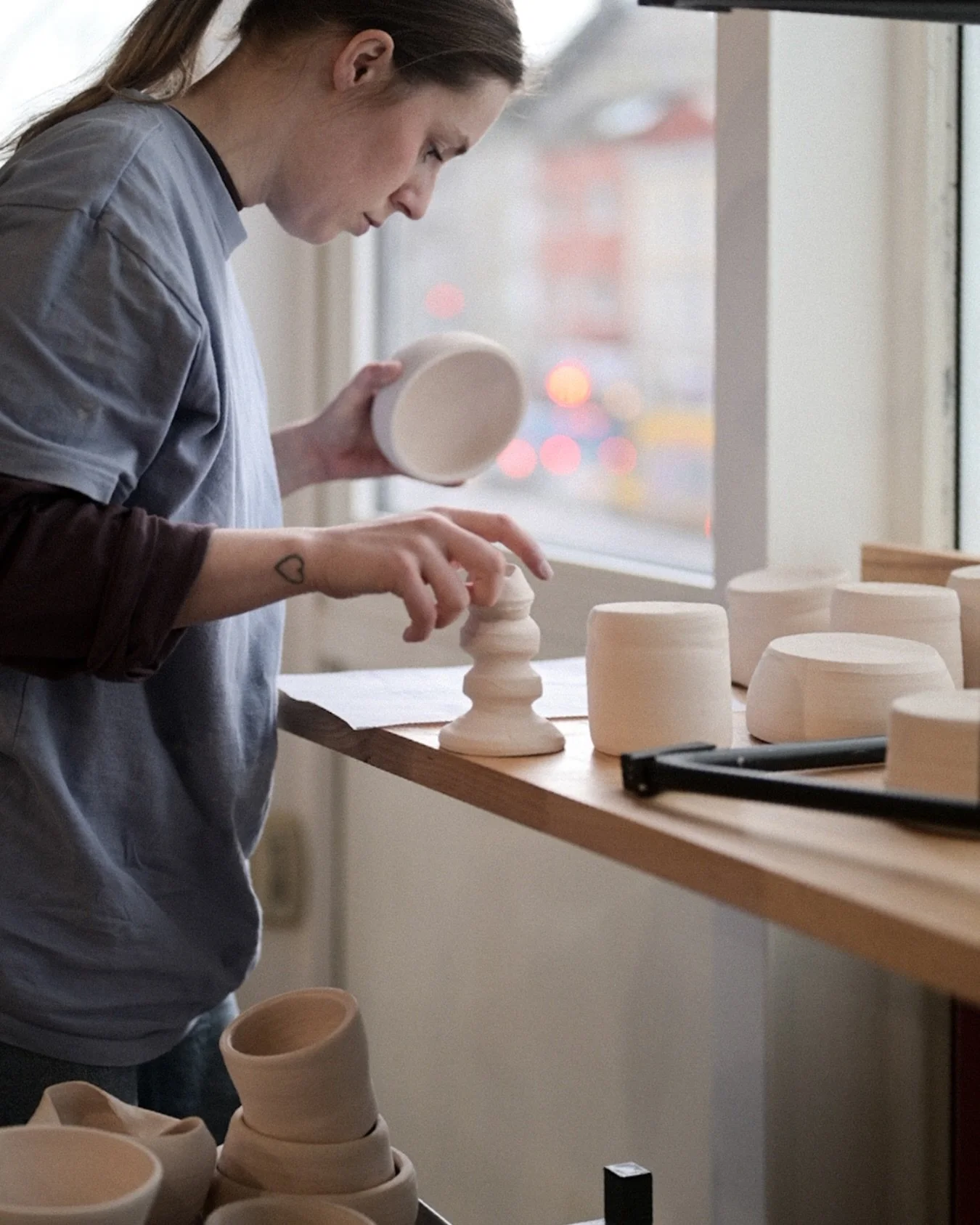 Breathe, relax, enjoy the moment. You&rsquo;ve got another slow and fun day before you - doing pottery, of course.

Here you can chat with peers sharing your passion, sip on a hot tea and unwind creating something with your hands, rather than with AI