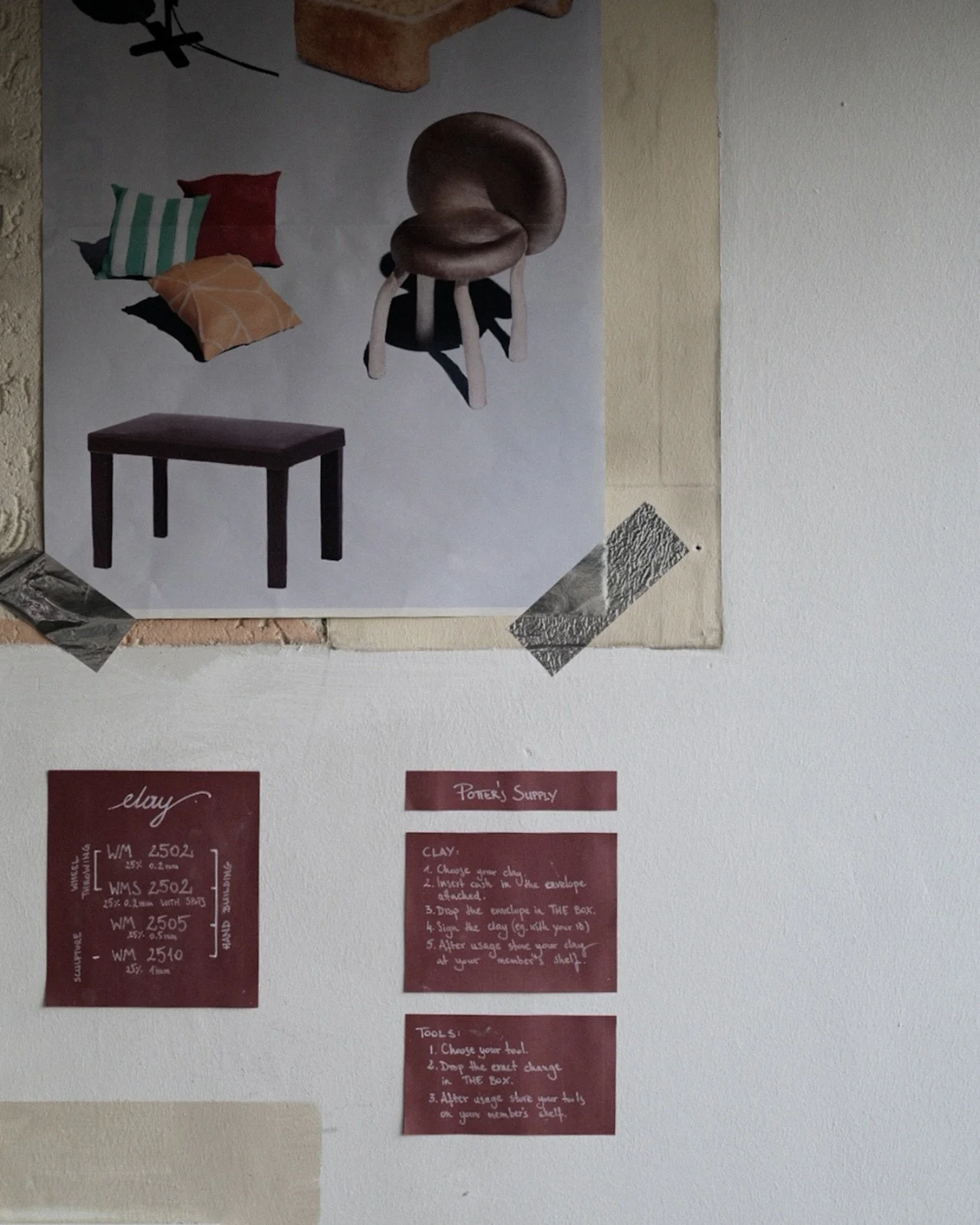 Daily basics.

What&rsquo;s your element, which materials or media clicks with you the best?

A blank page of paper, an empty screen, a raw clump of clay, a rough rock. You pick up your pencil, your pen, sponge or chisel and just let it go - let crea